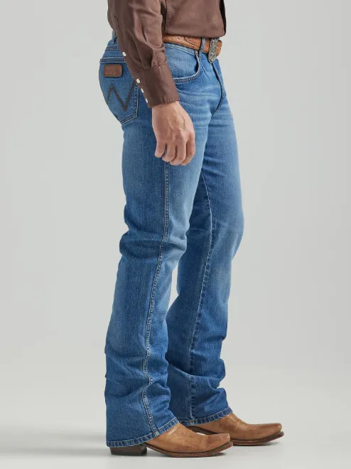 112325733 - Wrangler Men’s Retro Slim Fit Bootcut Jean - Friesian