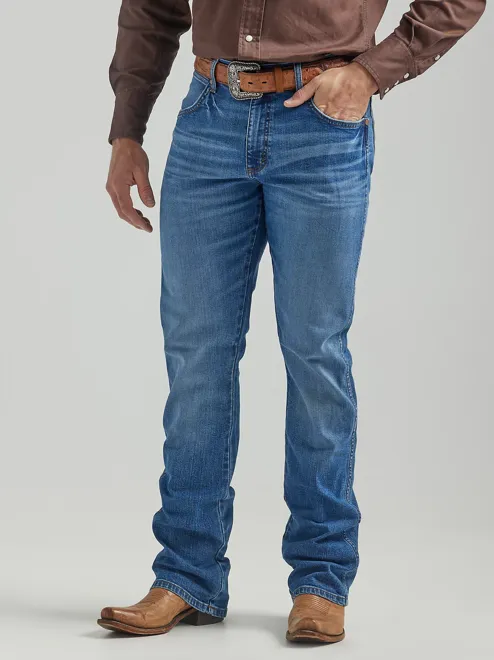 112325733 - Wrangler Men’s Retro Slim Fit Bootcut Jean - Friesian