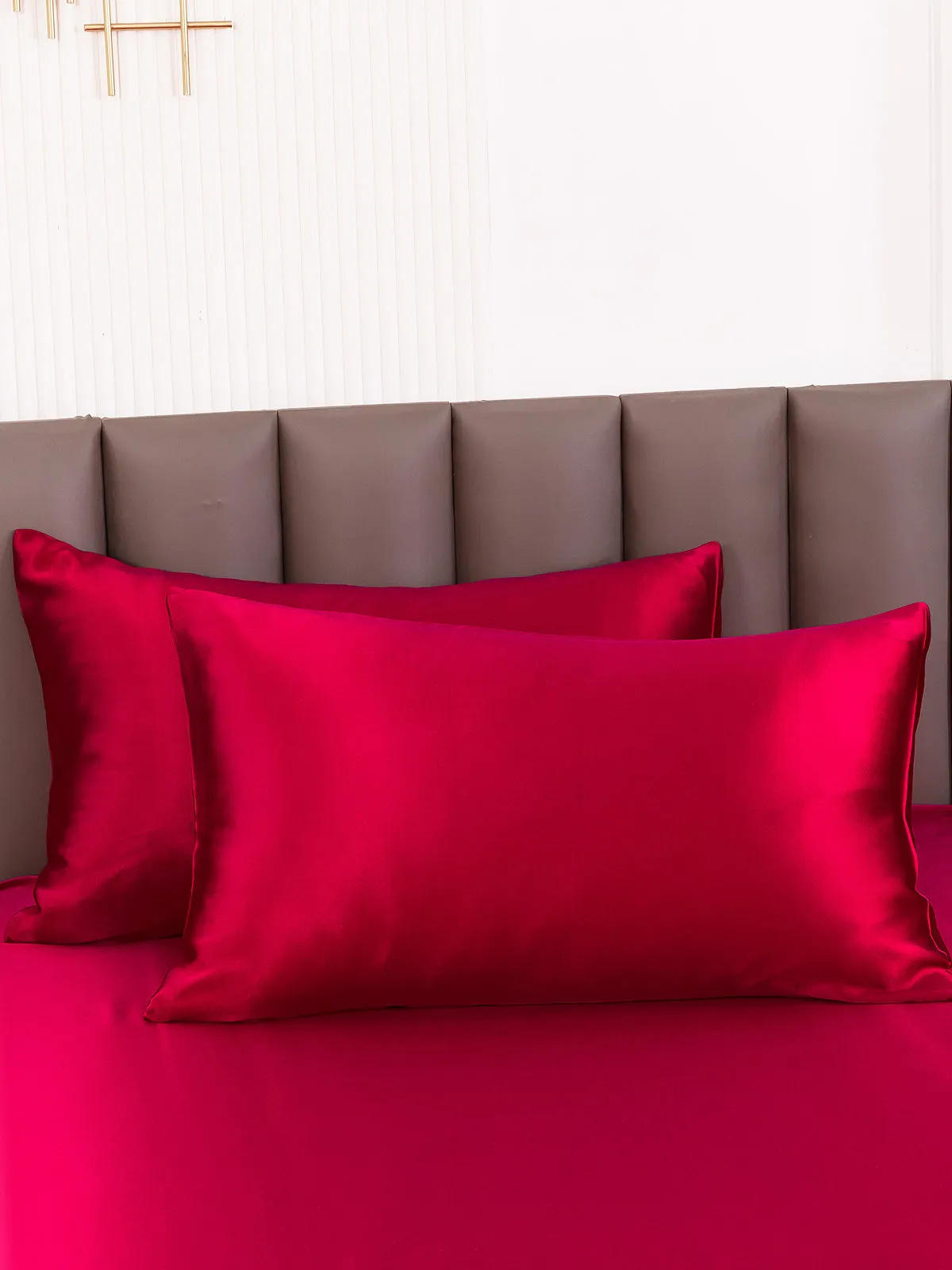 2Pcs 22Momme Pure Silk Pillowcases Bundle - Envelope Closure