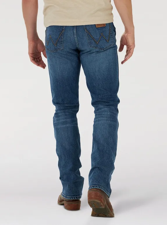 77MWZMP - Wrangler Retro Men's Slim Fit Bootcut Jean - Mile Post