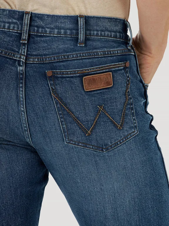 77MWZMP - Wrangler Retro Men's Slim Fit Bootcut Jean - Mile Post