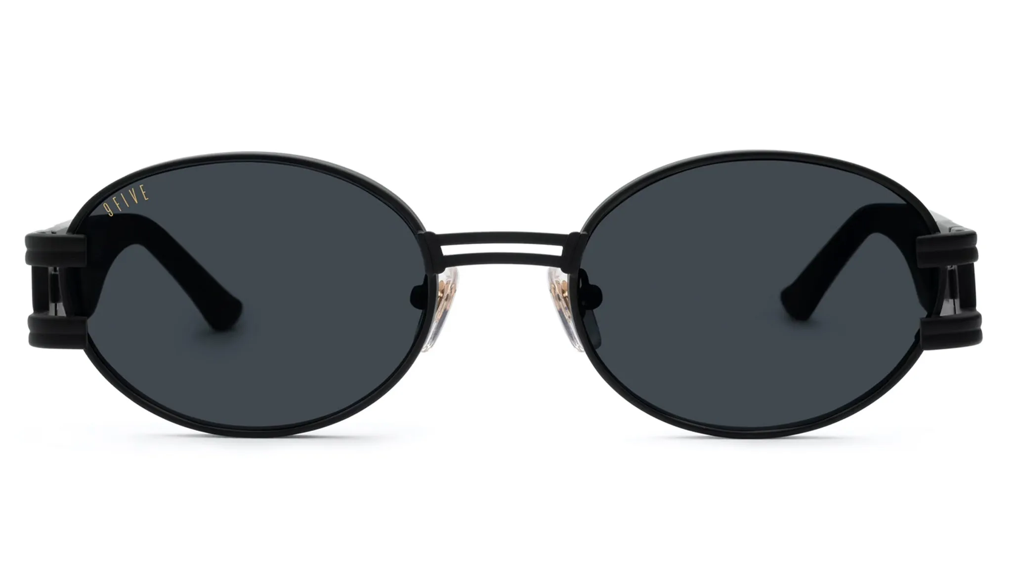 9FIVE St. James XL Matte Blackout Sunglasses