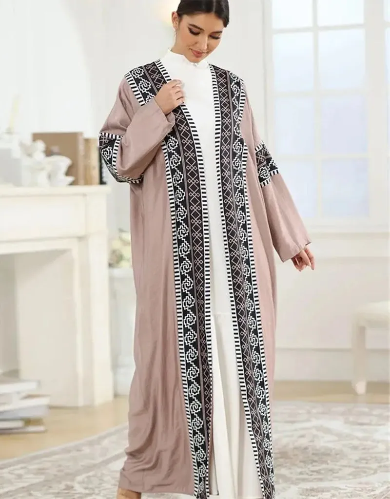 A Modest and Stylish Muslim Dress Perfect for Prayer and Beyond, Tailored for Women