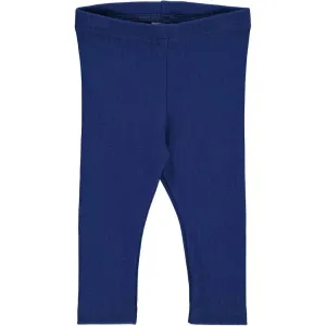 Alfa Rib Leggings - Deep Blue