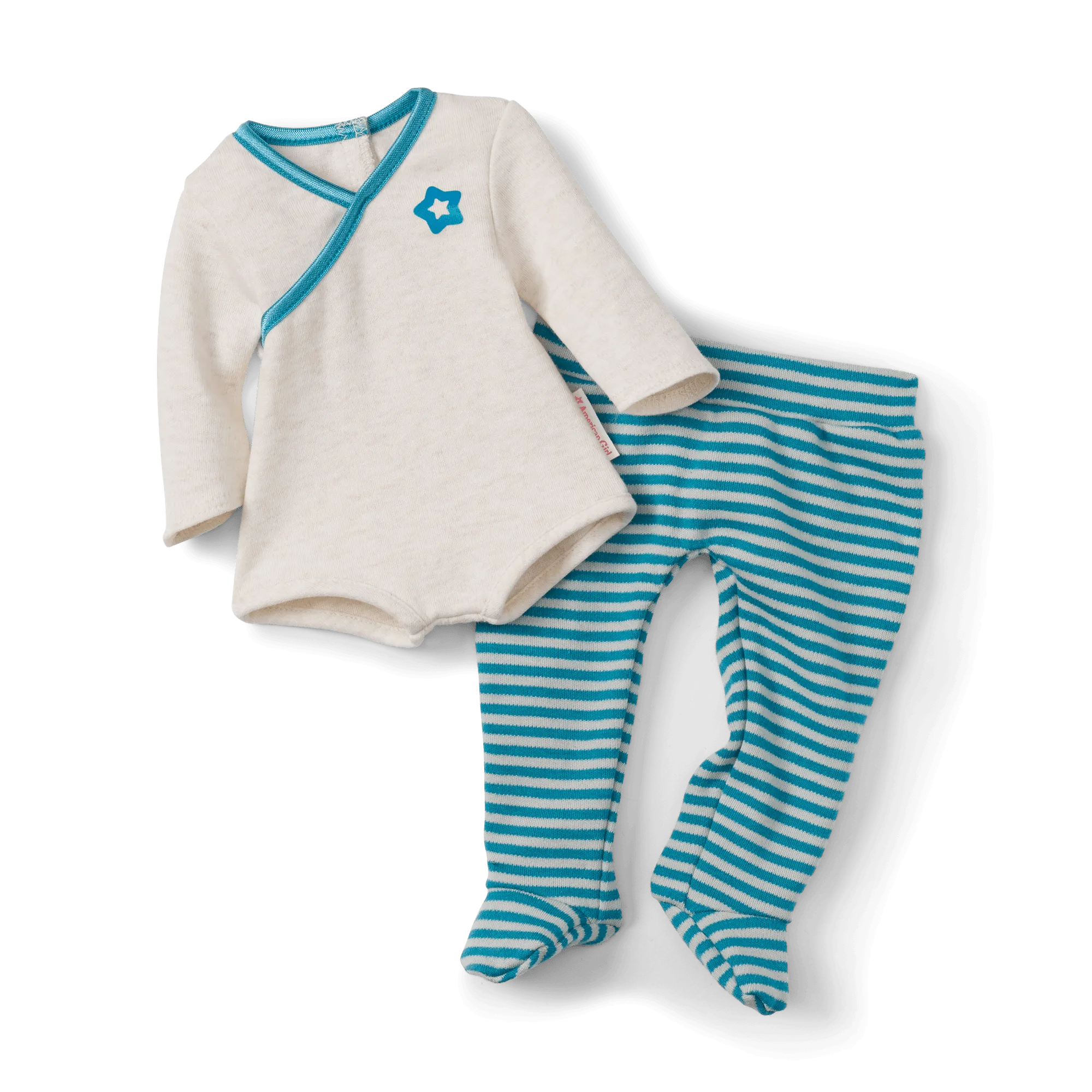 Bitty Baby® Doll #2 in Soft Blue   Bear Friend & Board Book