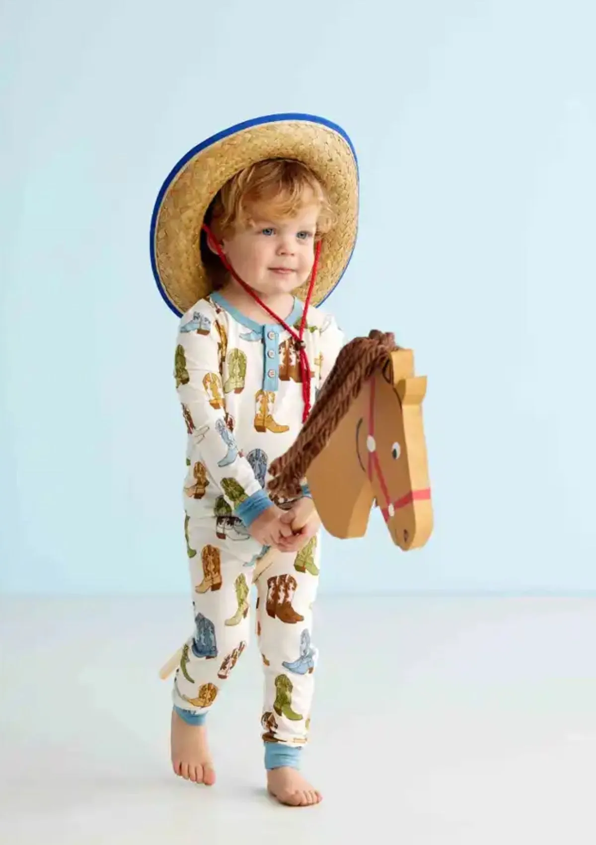 Boy Cowboy Boot PJs