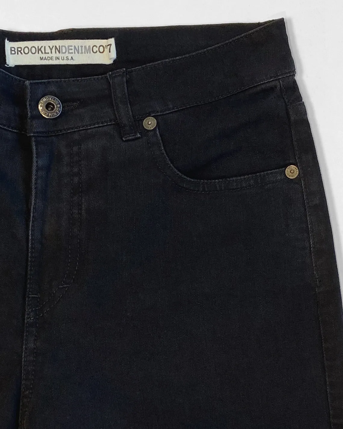 Brooklyn Denim Co. High Rise Skinny Jean - Black