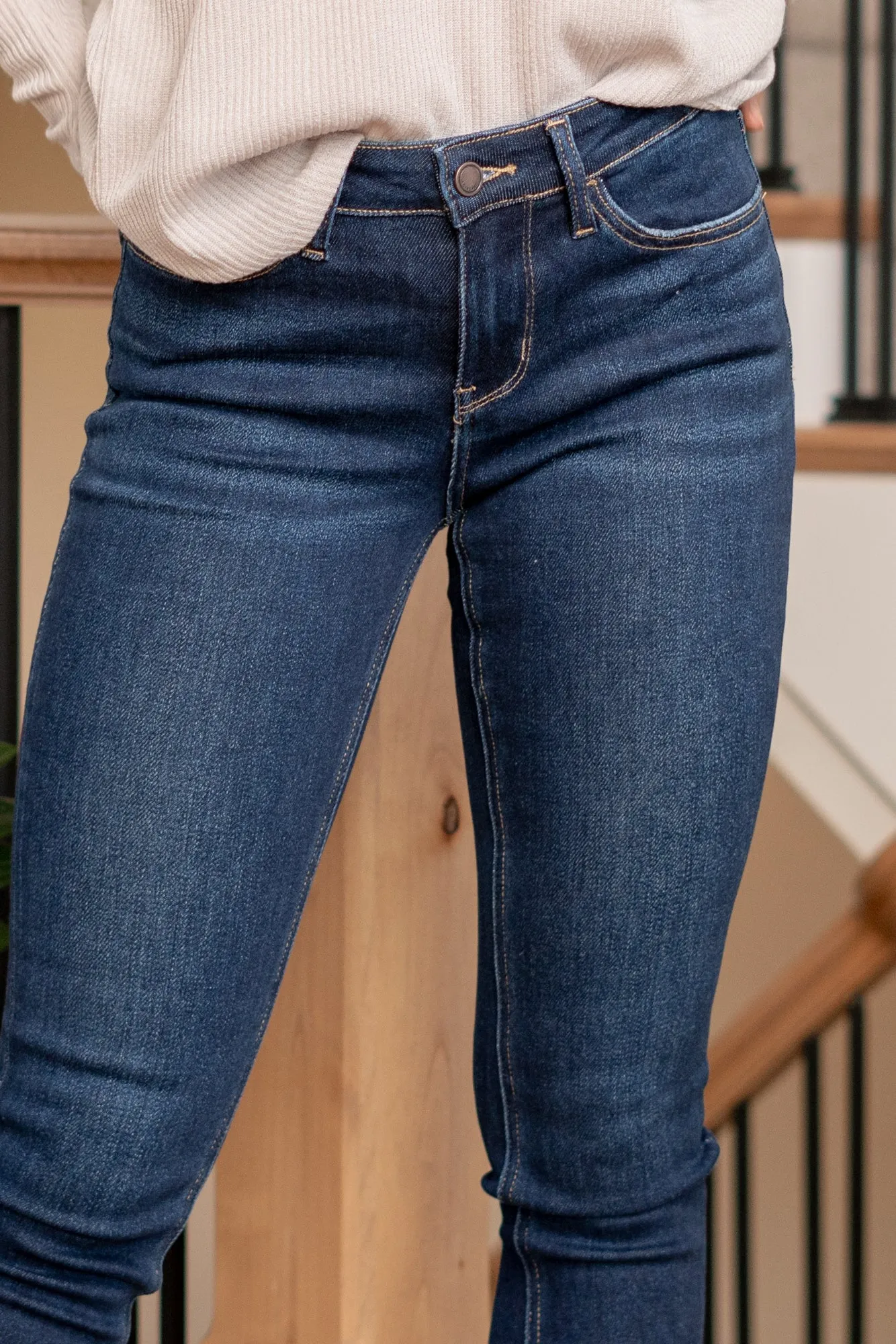 Bullish Mid Rise Ankle Skinny