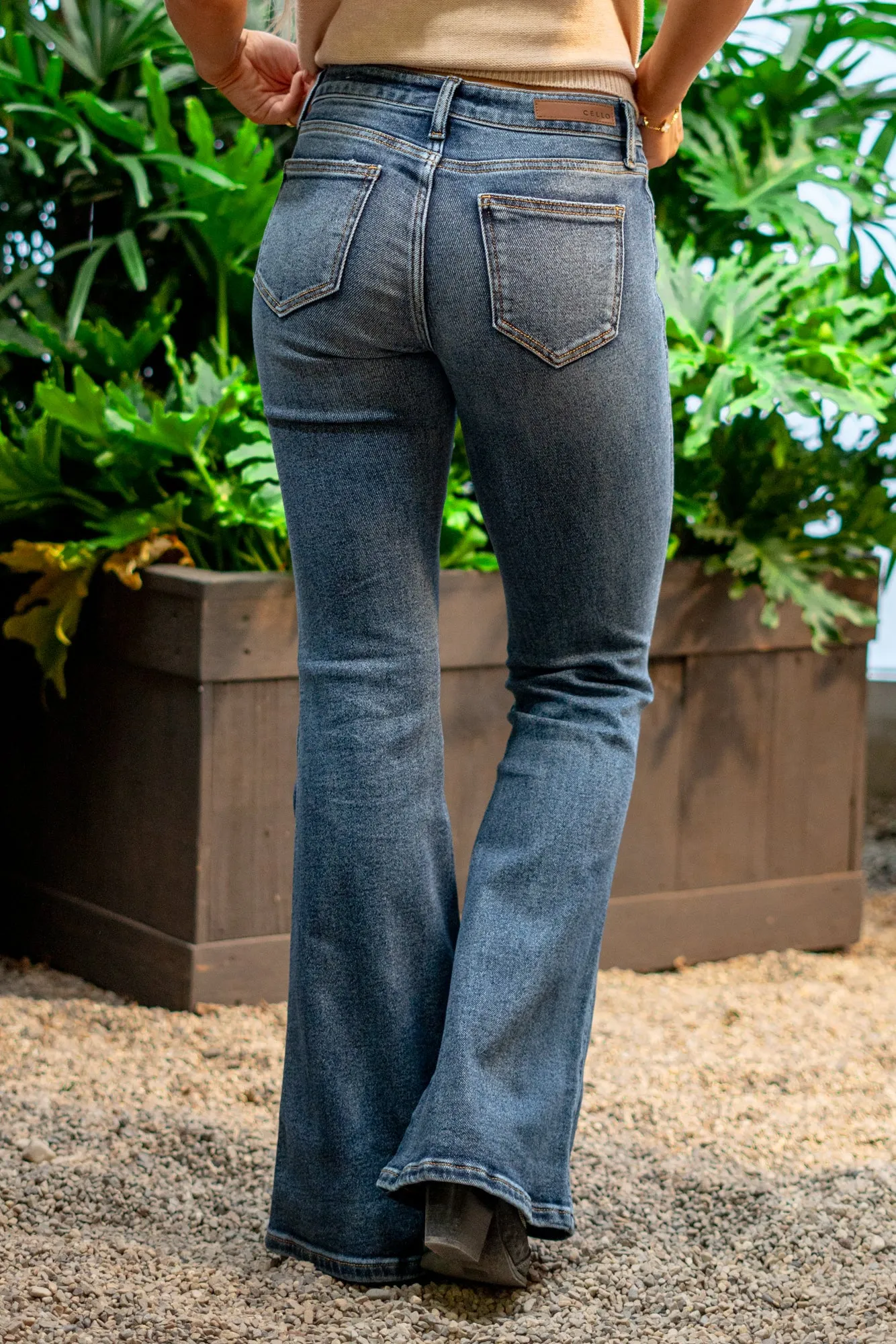 Clover Gean Mid Rise Super Flare