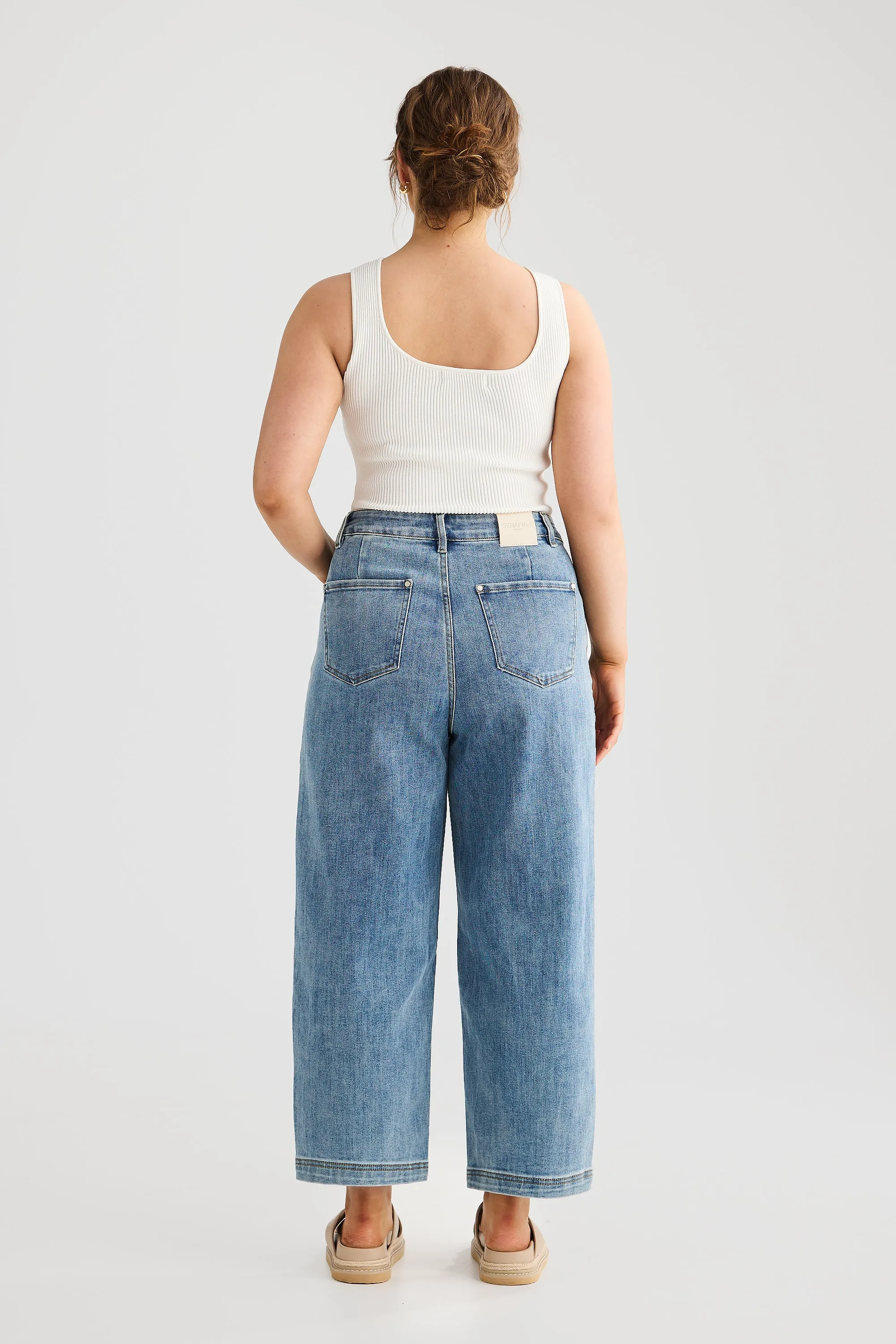 Core Barrel Leg Jean - Light Wash