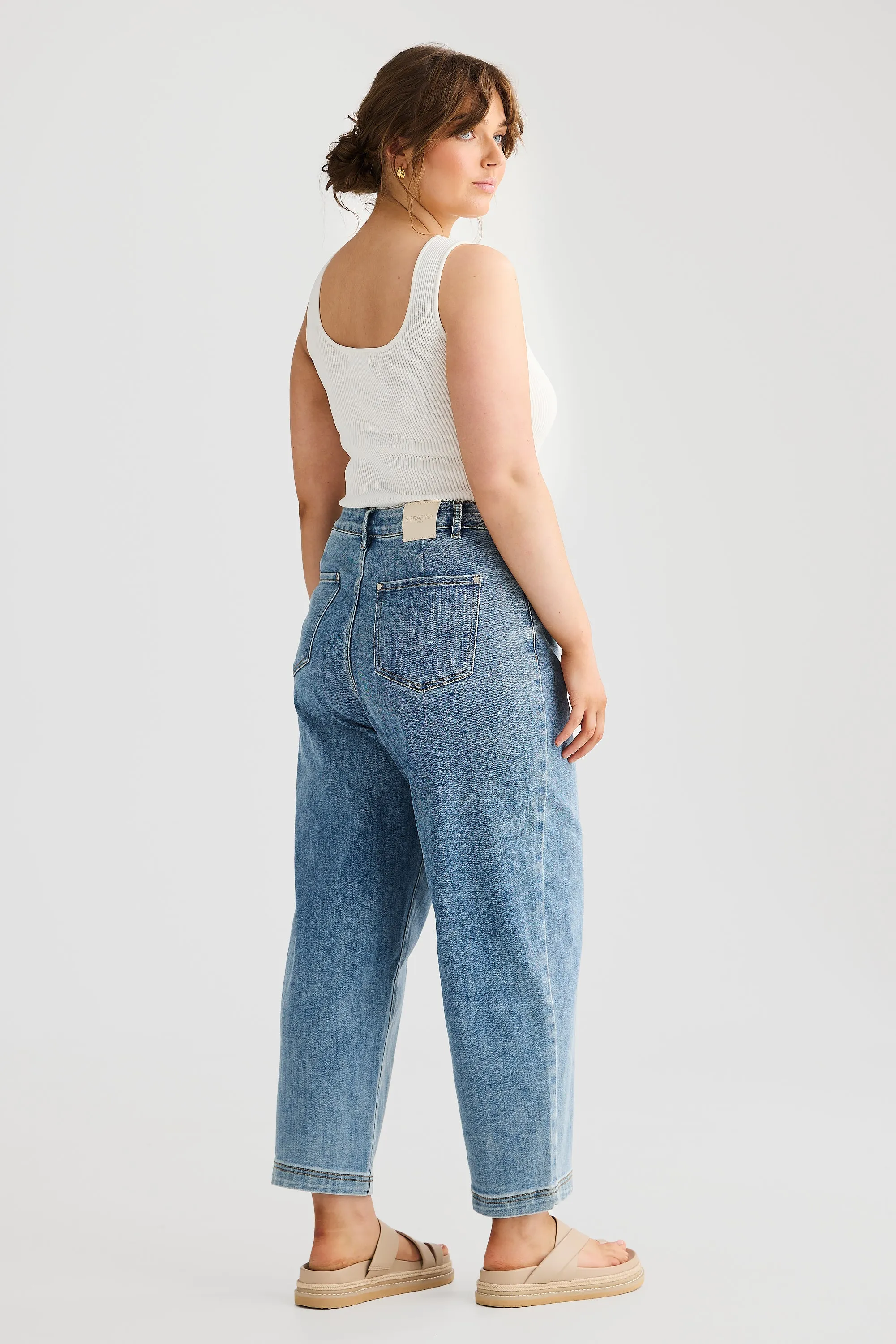 Core Barrel Leg Jean - Light Wash