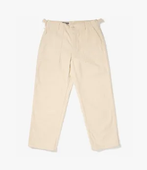 Fatigue Pant – Ecru Heavy Basketweave