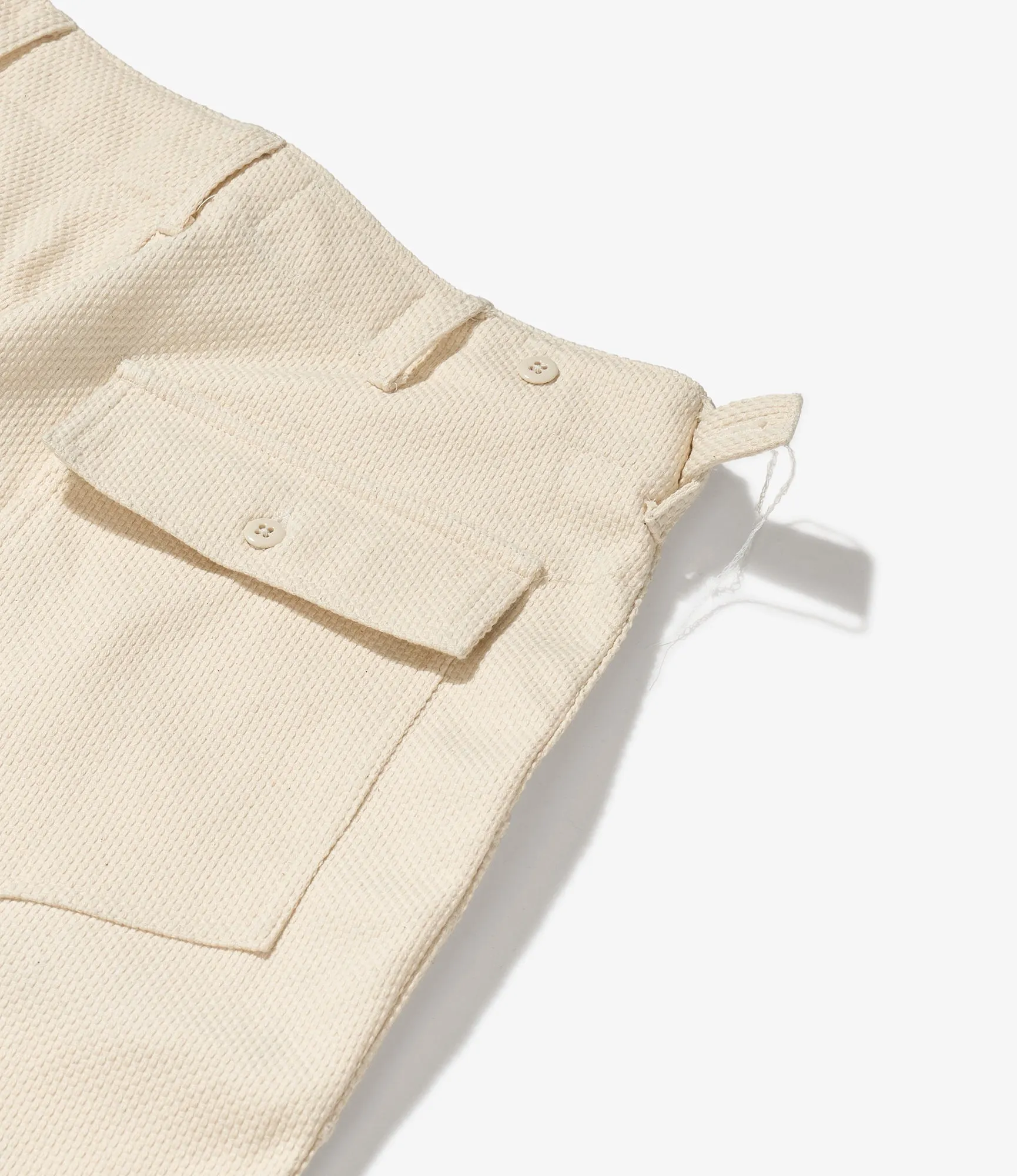 Fatigue Pant – Ecru Heavy Basketweave