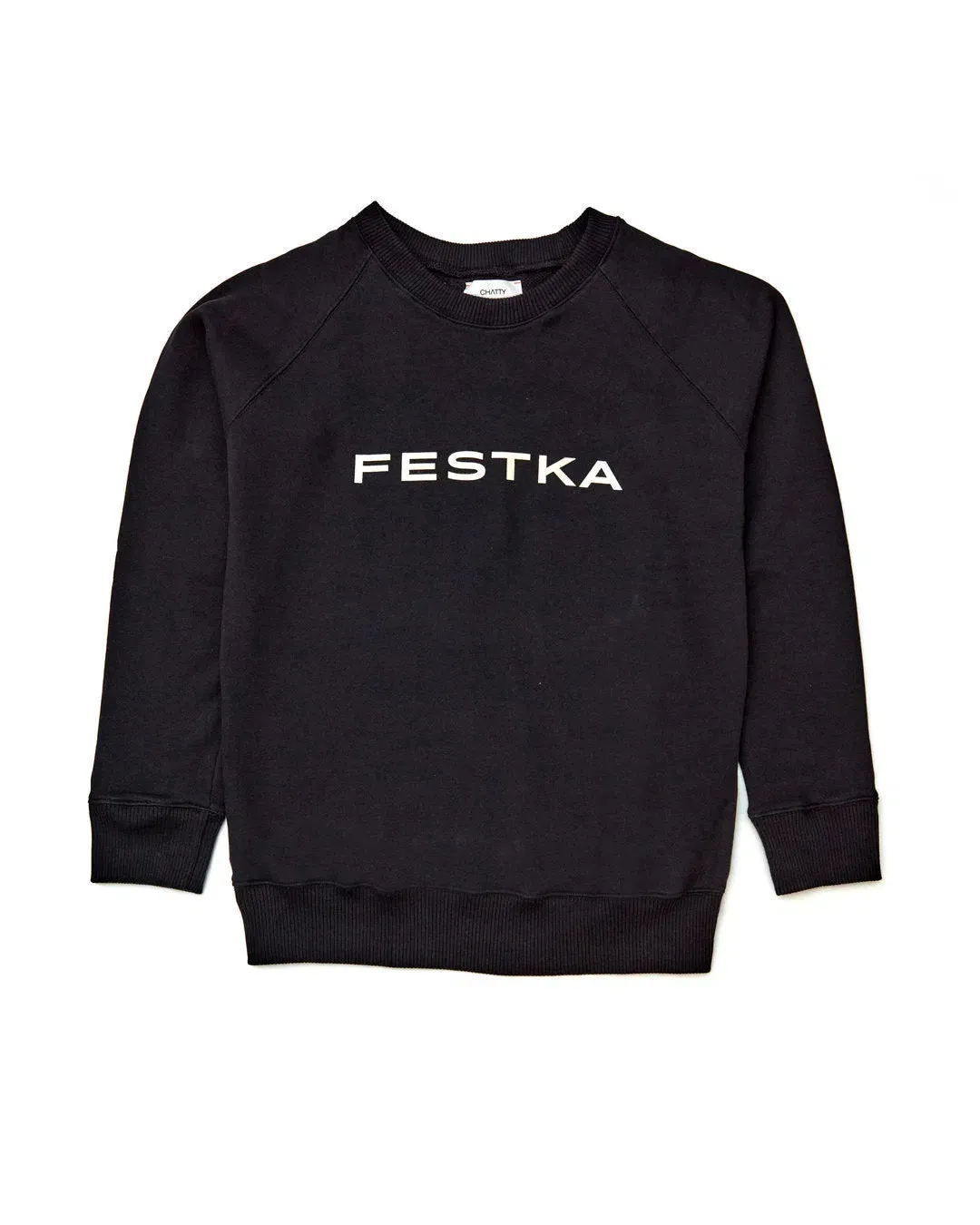FESTKA Sweatshirt x Chatty - Black