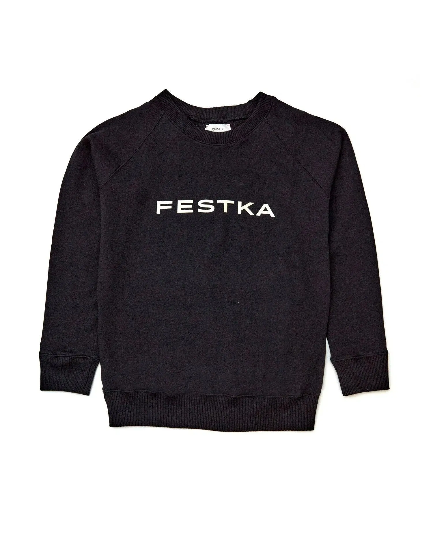 FESTKA Sweatshirt x Chatty - Black