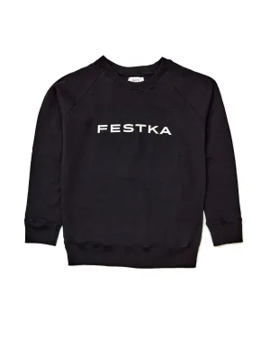 FESTKA Sweatshirt x Chatty - Black