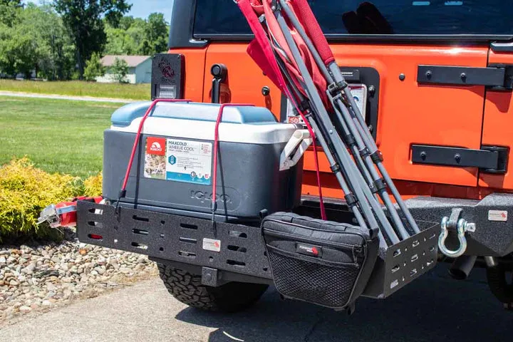 Fishbone 2" Hitch Cargo Basket