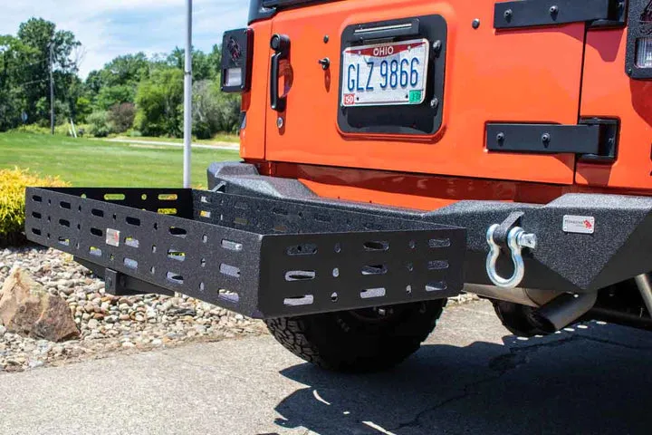 Fishbone 2" Hitch Cargo Basket