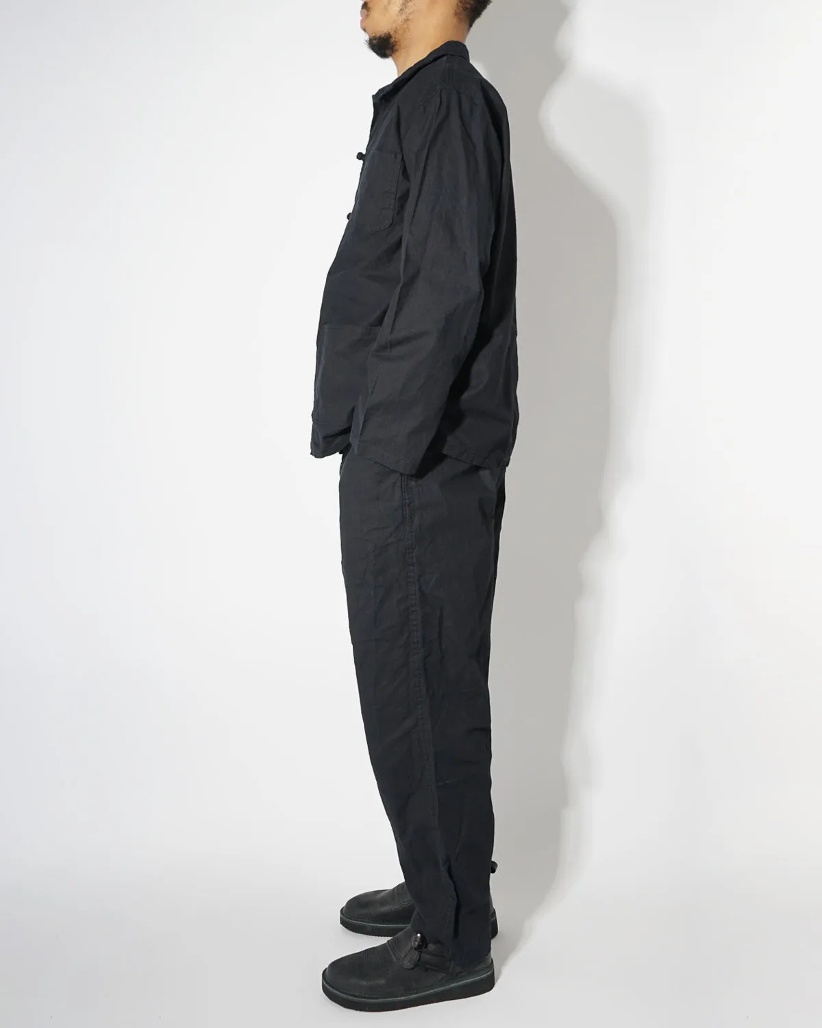 French China Work Pants / Black