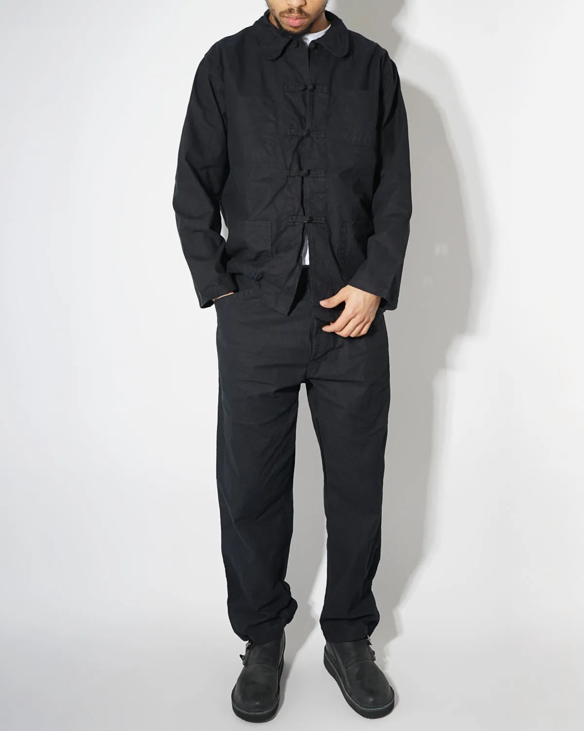 French China Work Pants / Black