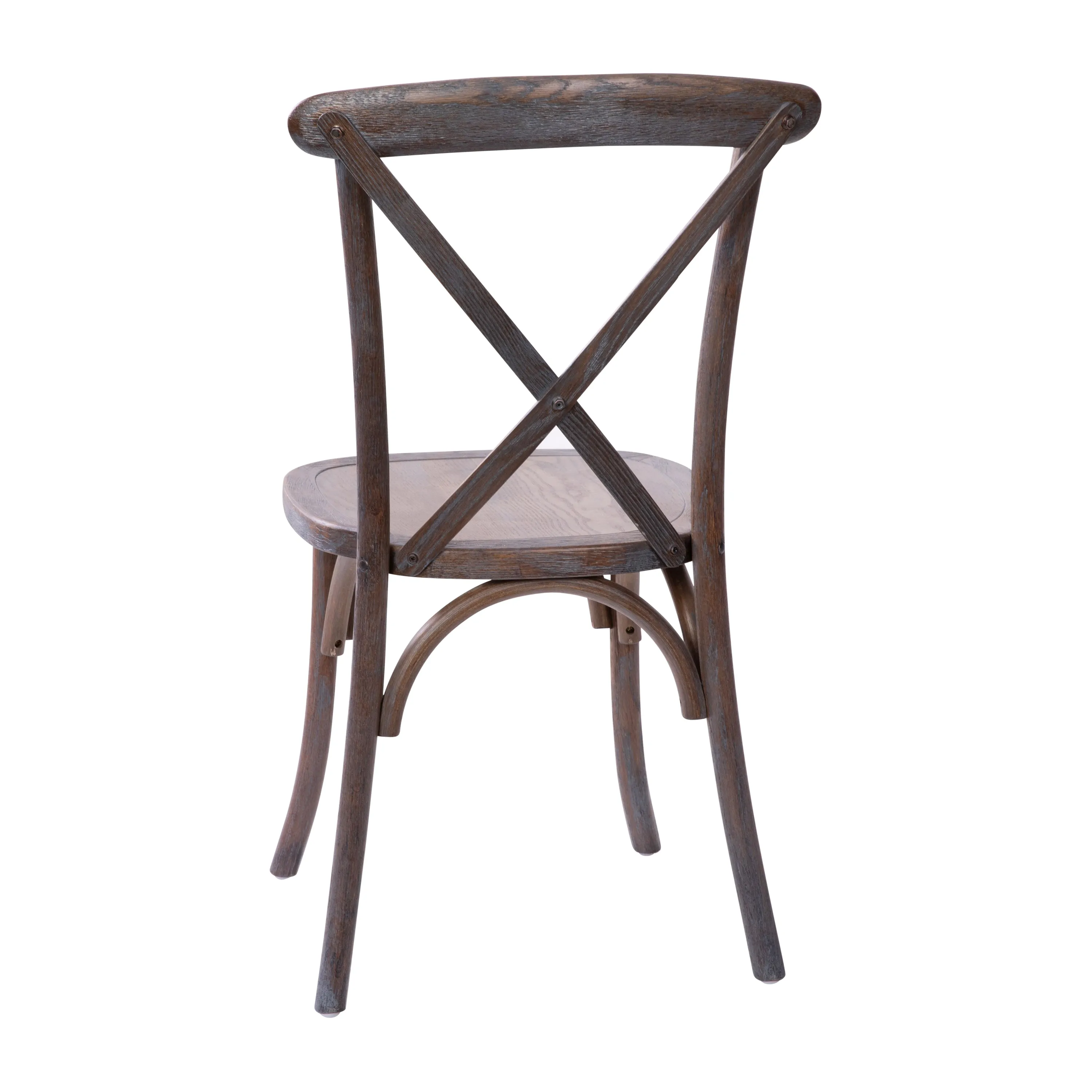Grayed Driftwood X-Back Chair X-BACK-BURDRIFT