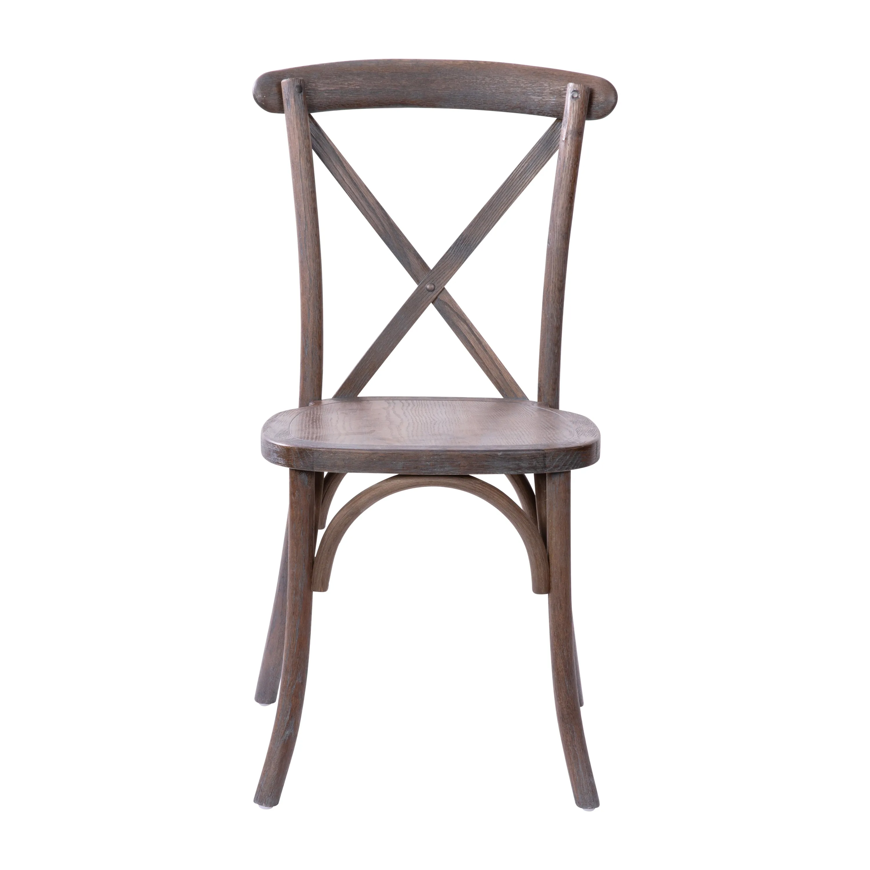 Grayed Driftwood X-Back Chair X-BACK-BURDRIFT