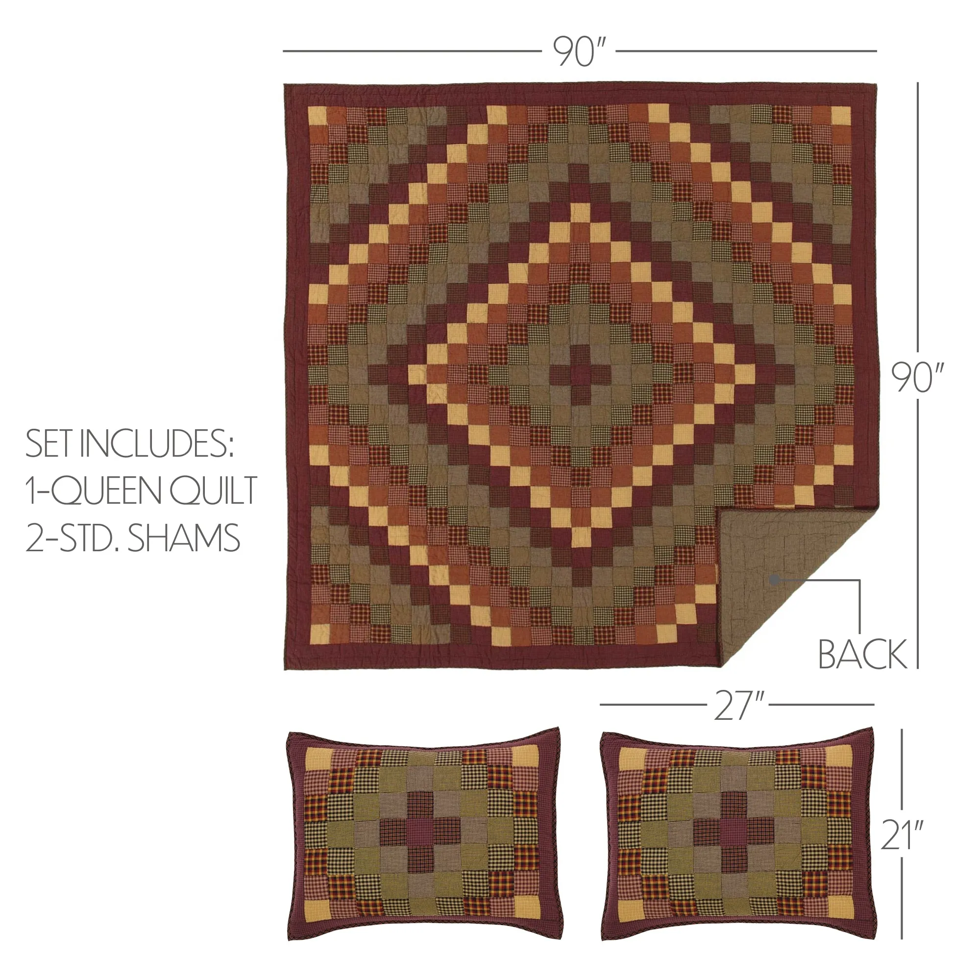 Heritage Farms Quilt Set, Quilt w/ Sham