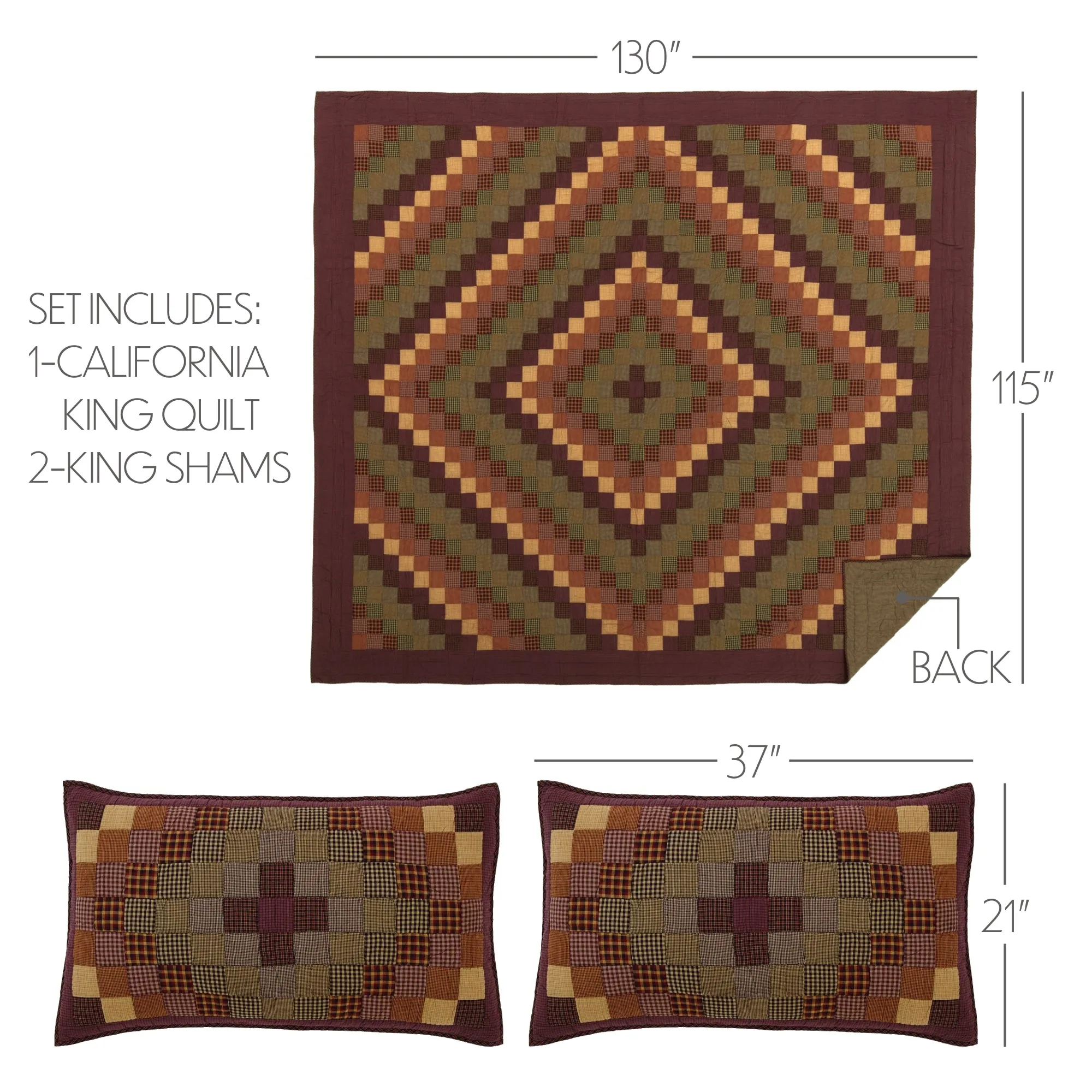 Heritage Farms Quilt Set, Quilt w/ Sham