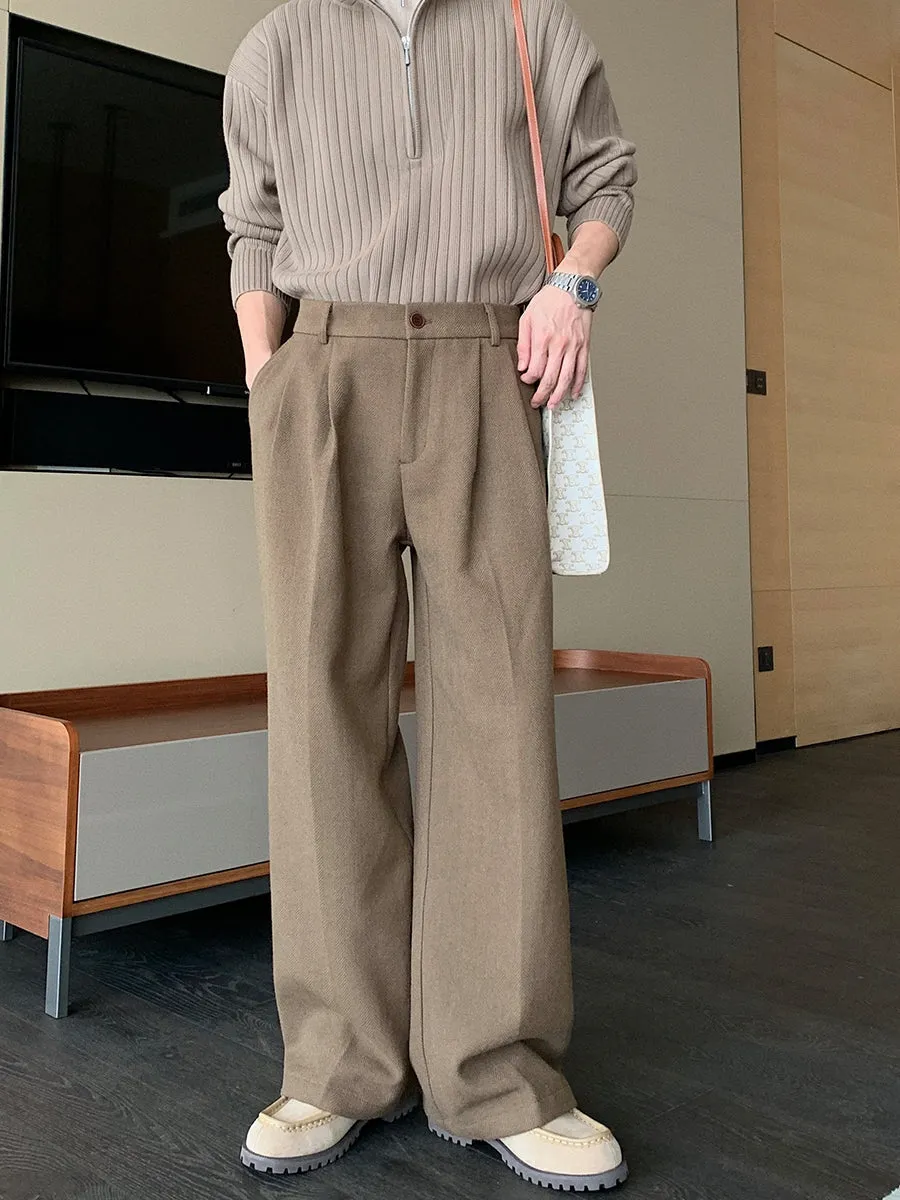 Hua Straight Loose Casual Pants