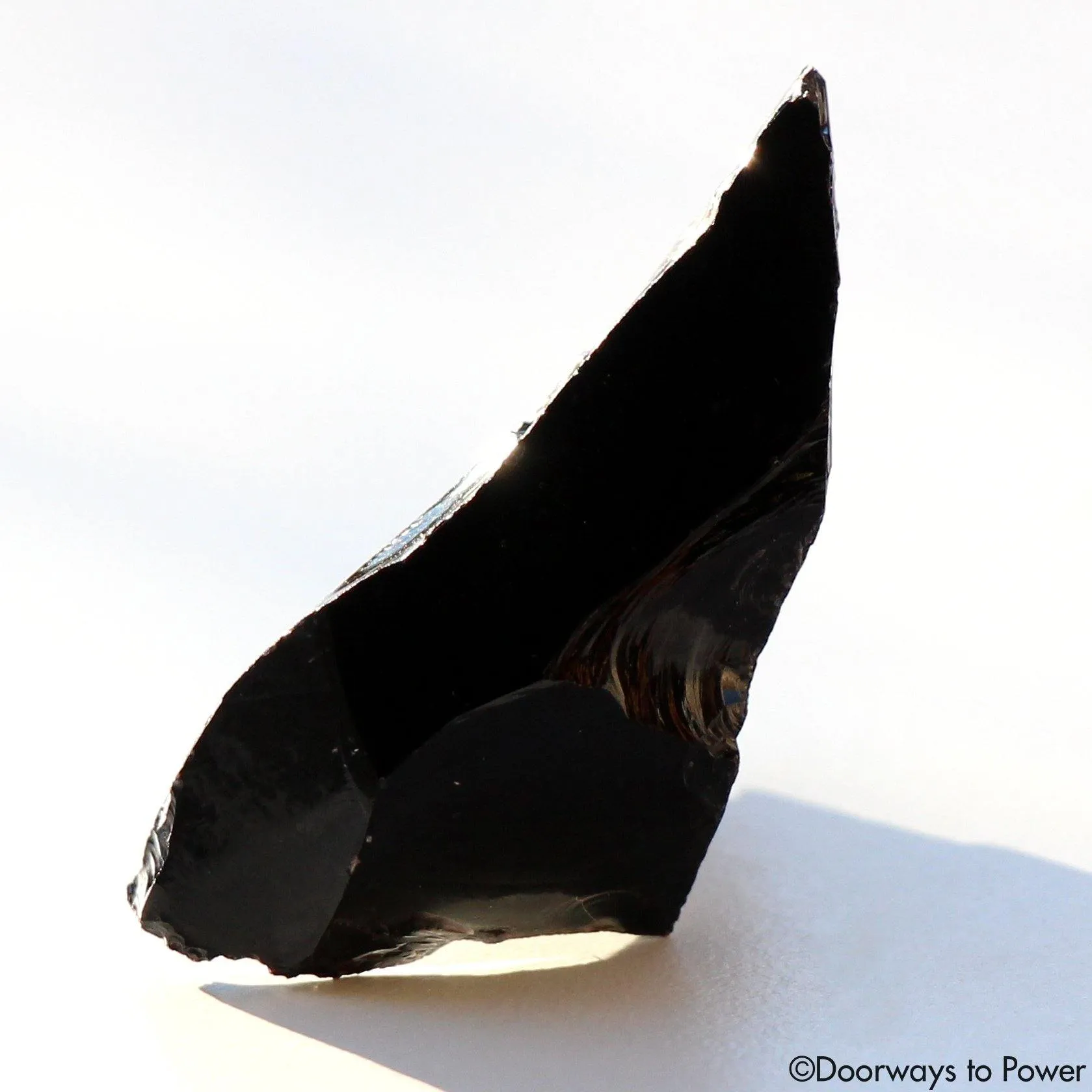 Iridium Black Monatomic Andara Crystal 'Transmitting the Christ Light'