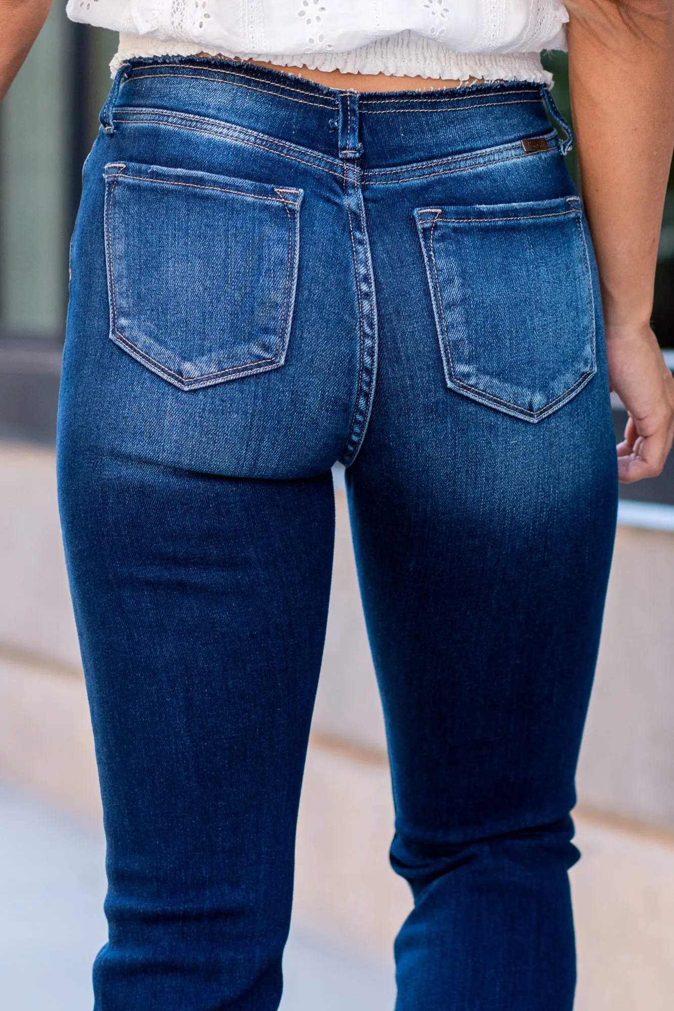 IYKYK Low Rise Flare Cut