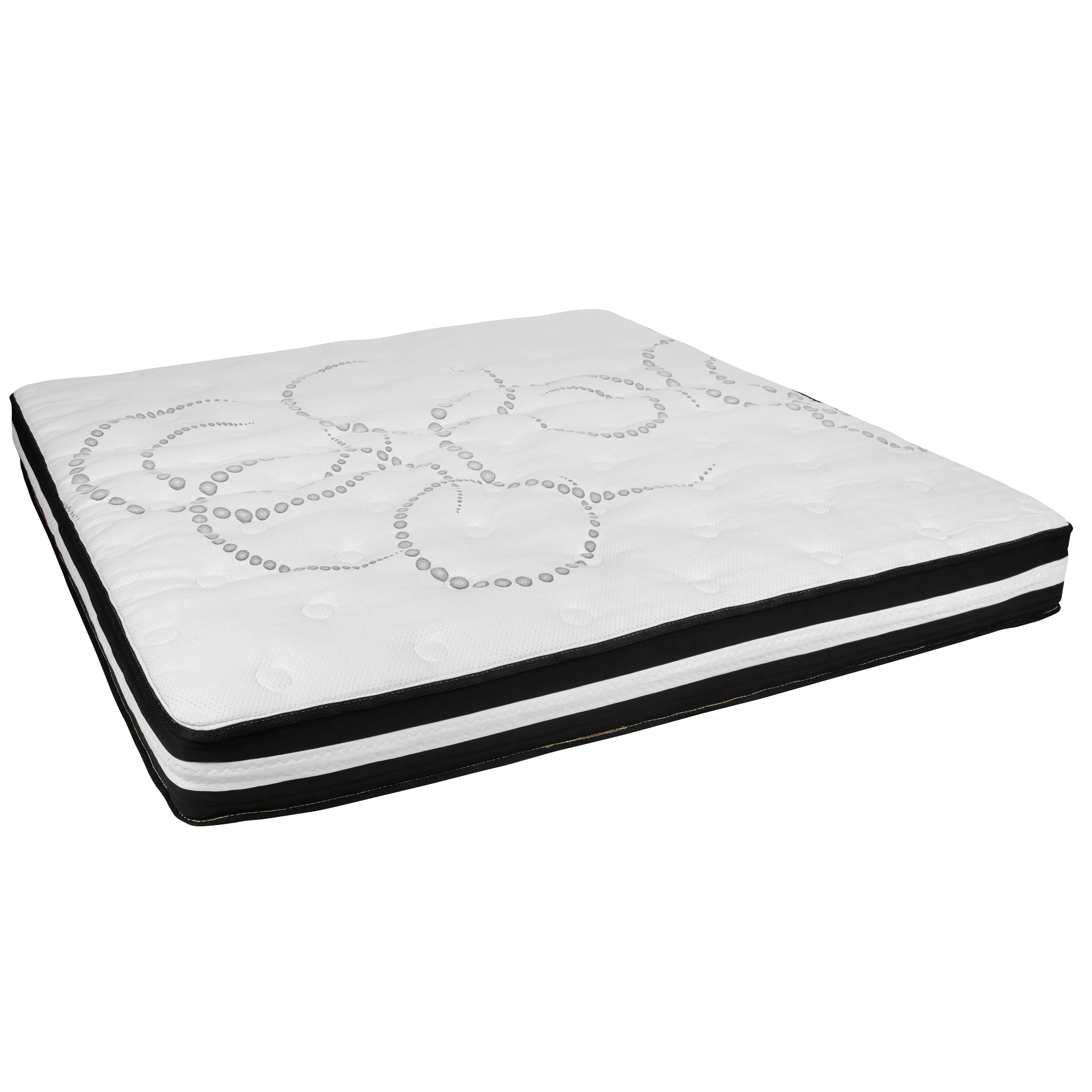 King Platform Bed Set-Gray HG-BM10-32-GG