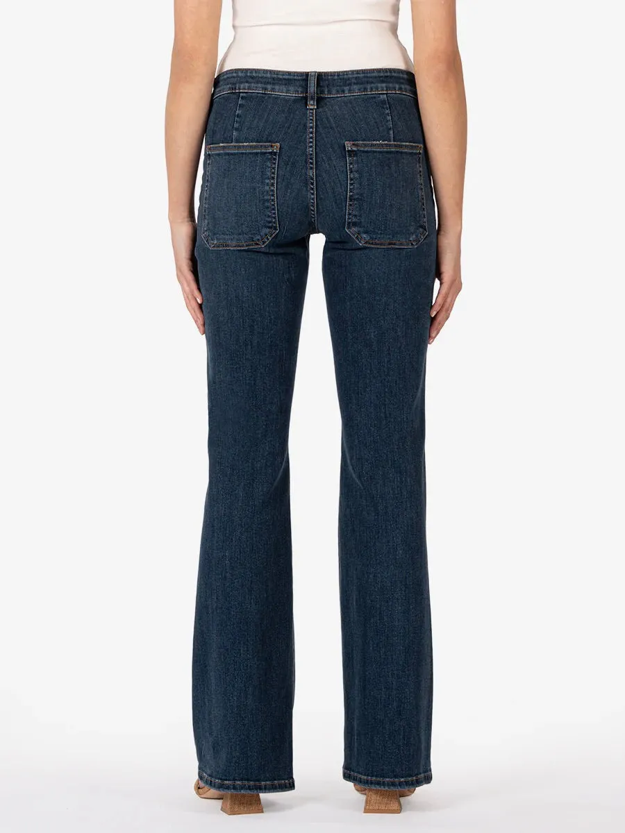 Kut Jeans : Ana Flare with Patch Pockets