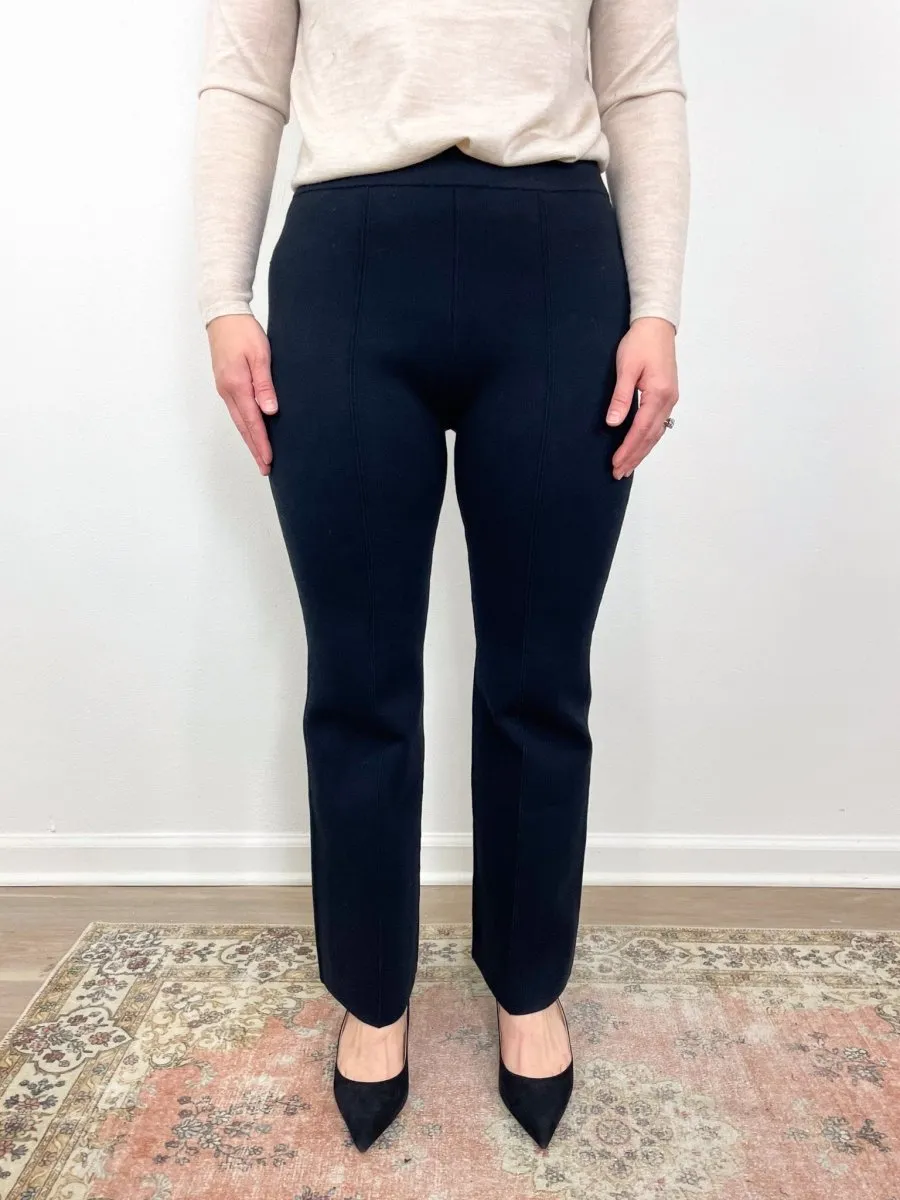 Lara Pant in Black Ice Cotton