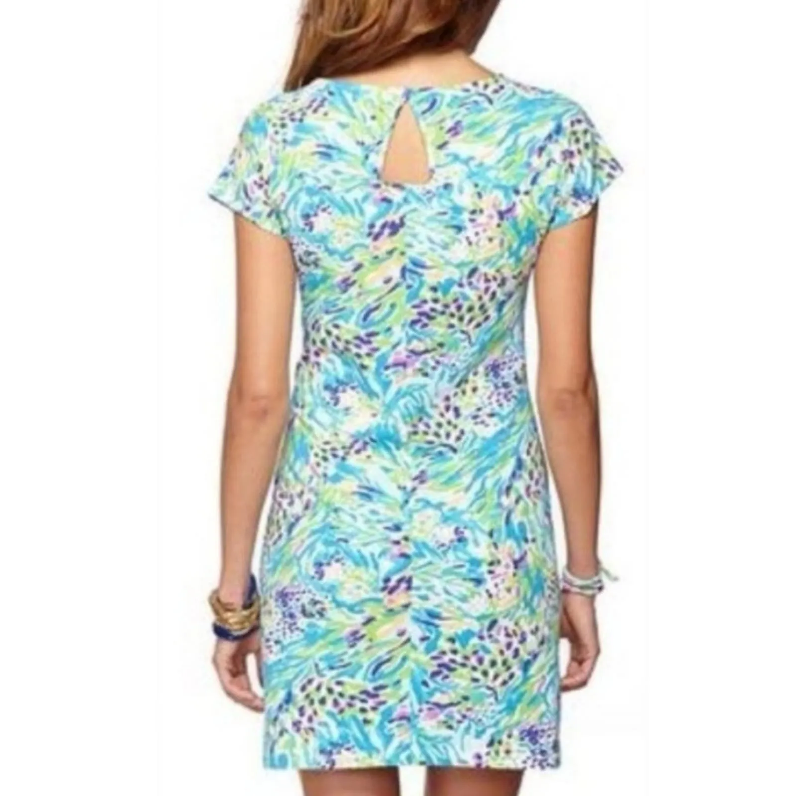 Lilly Pulitzer Daniella Dress in Resort White Sea Soiree XS