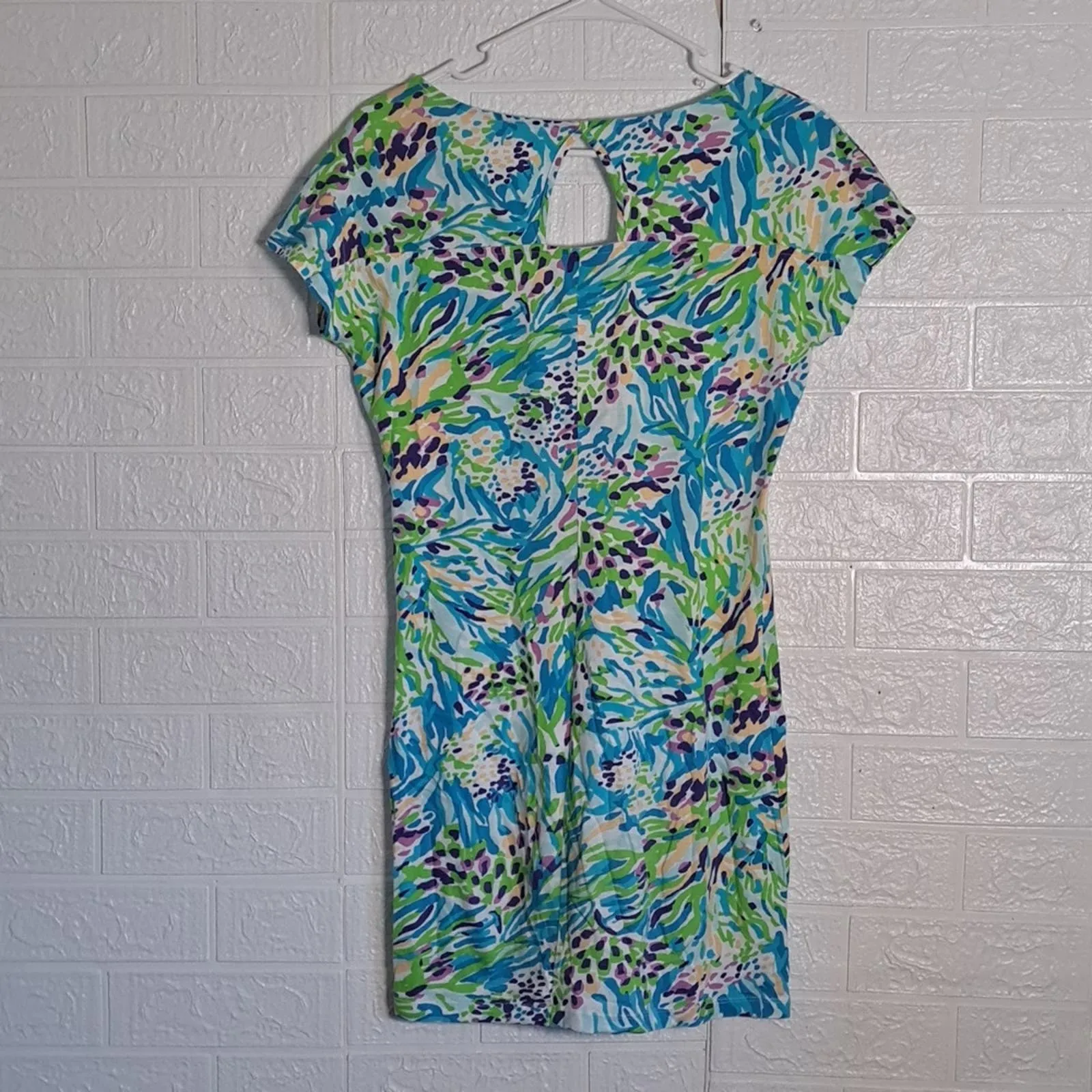 Lilly Pulitzer Daniella Dress in Resort White Sea Soiree XS