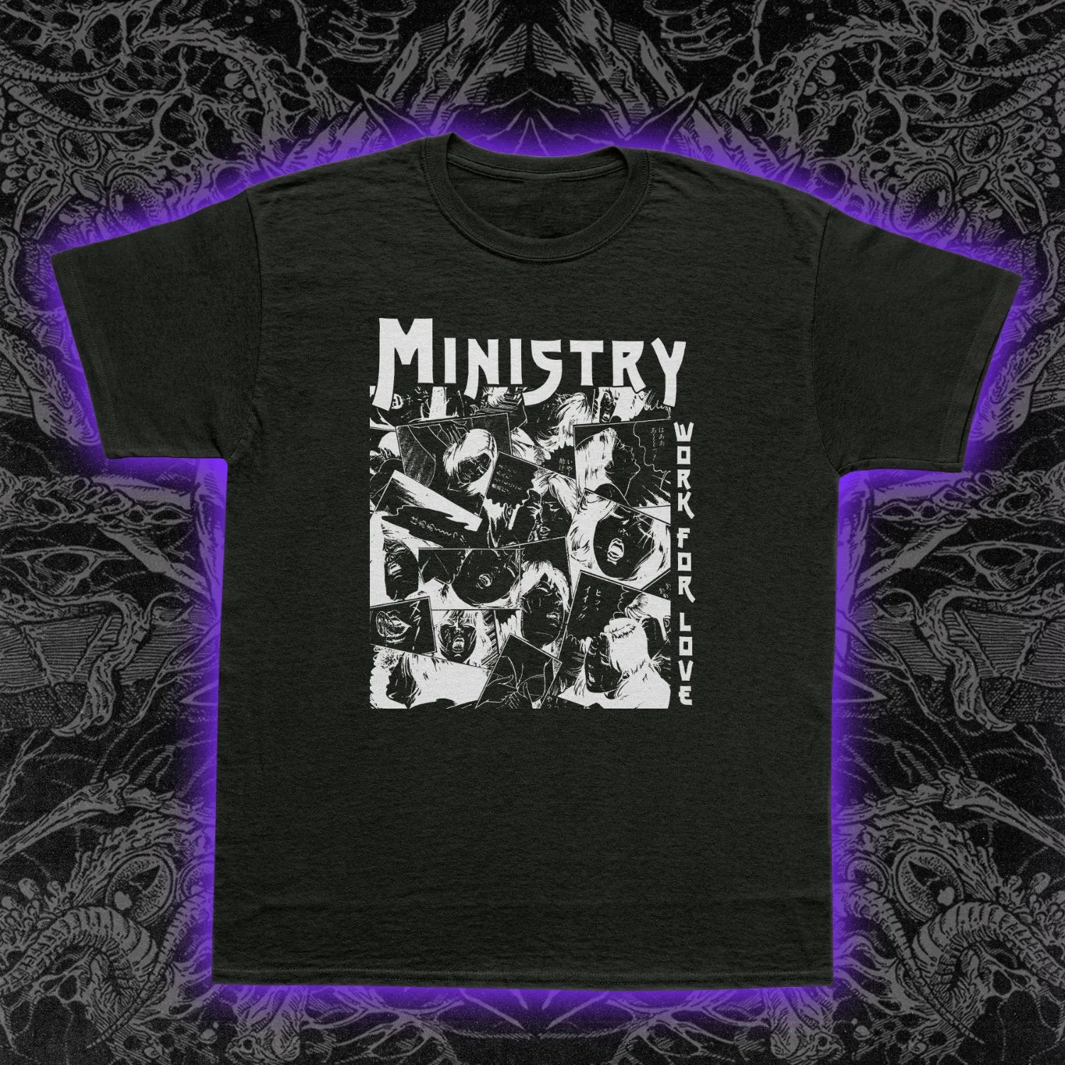 Ministry Work For Love Slim Fit Tee