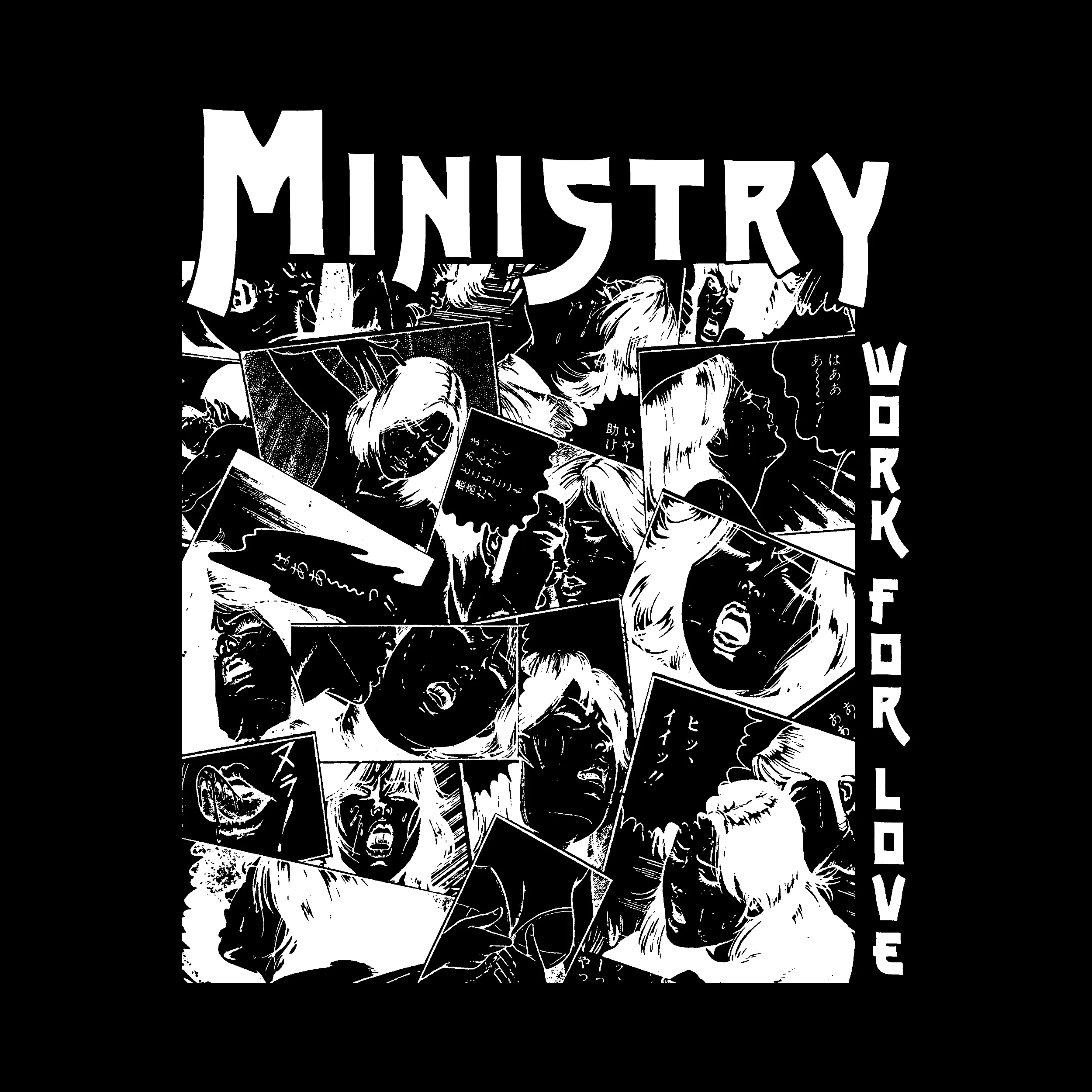 Ministry Work For Love Slim Fit Tee