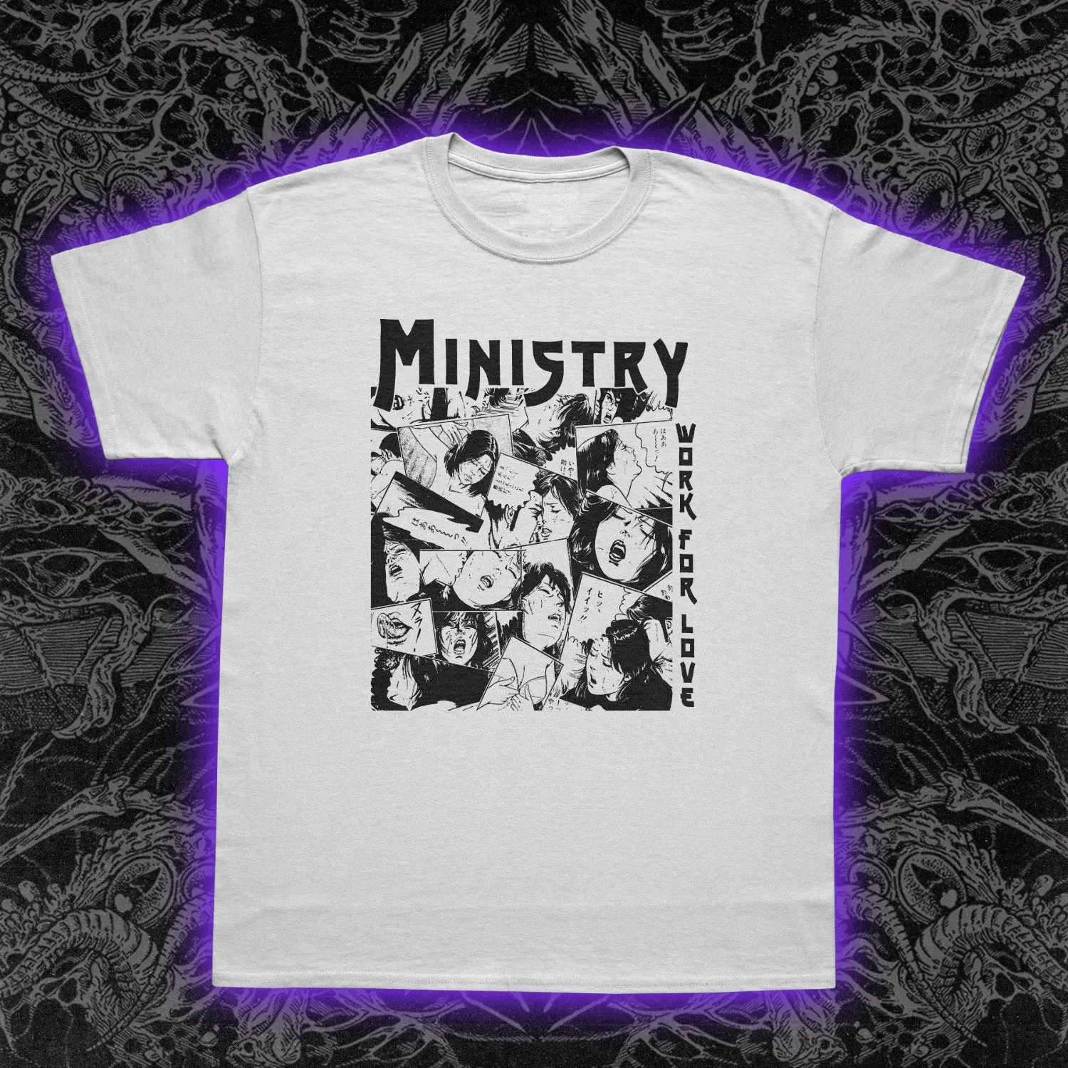 Ministry Work For Love Slim Fit Tee