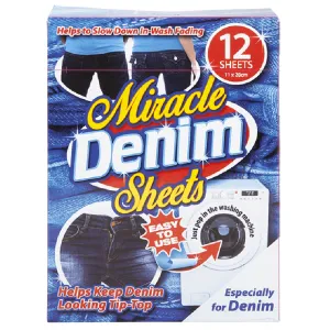 Miracle Denim Reviver Sheets - 12 Sheets