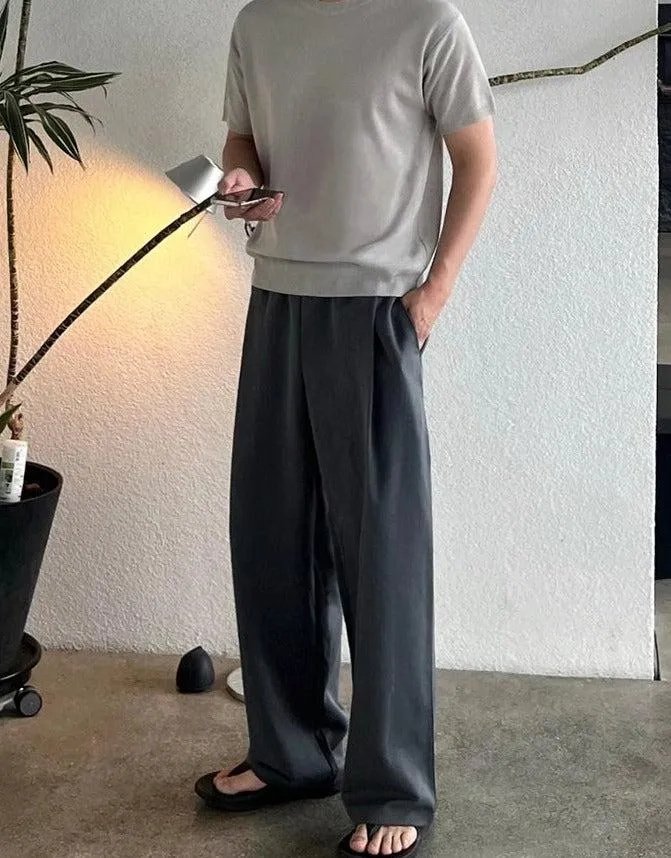 OH Loose Fit Plain Pants