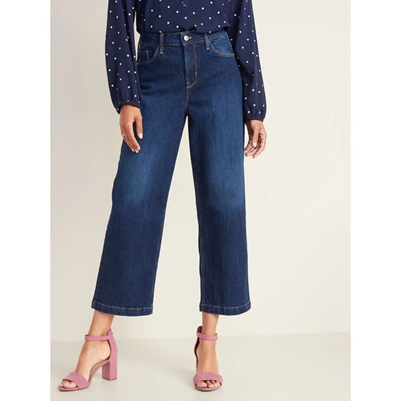 ON Slim Wide Leg Jeans