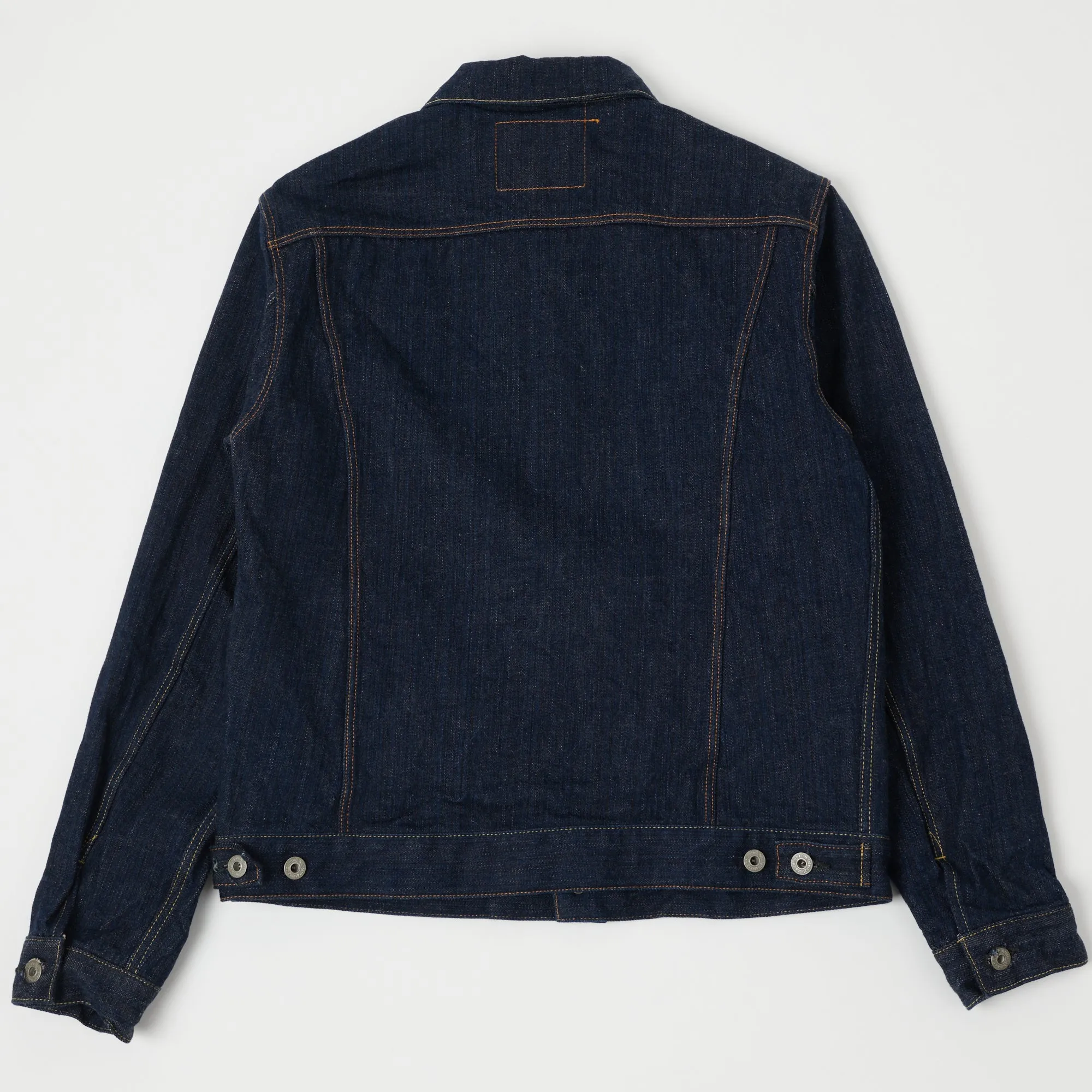 ONI 02525P-SHM 'Kiwami' Semi Hand Made 16oz Type III Denim Jacket - Rinsed