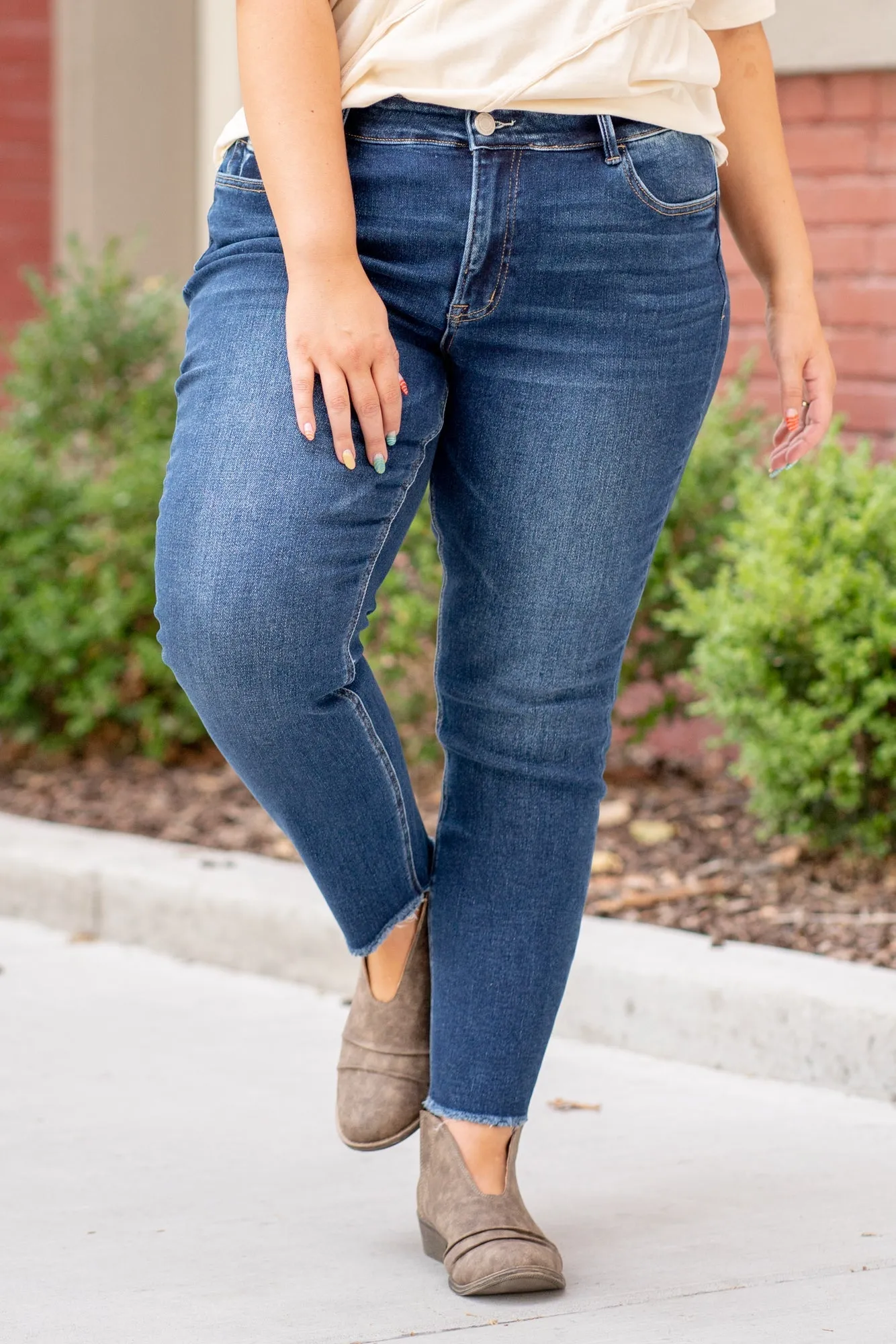 Plus Size Emerson Haylie Mid Rise Skinny