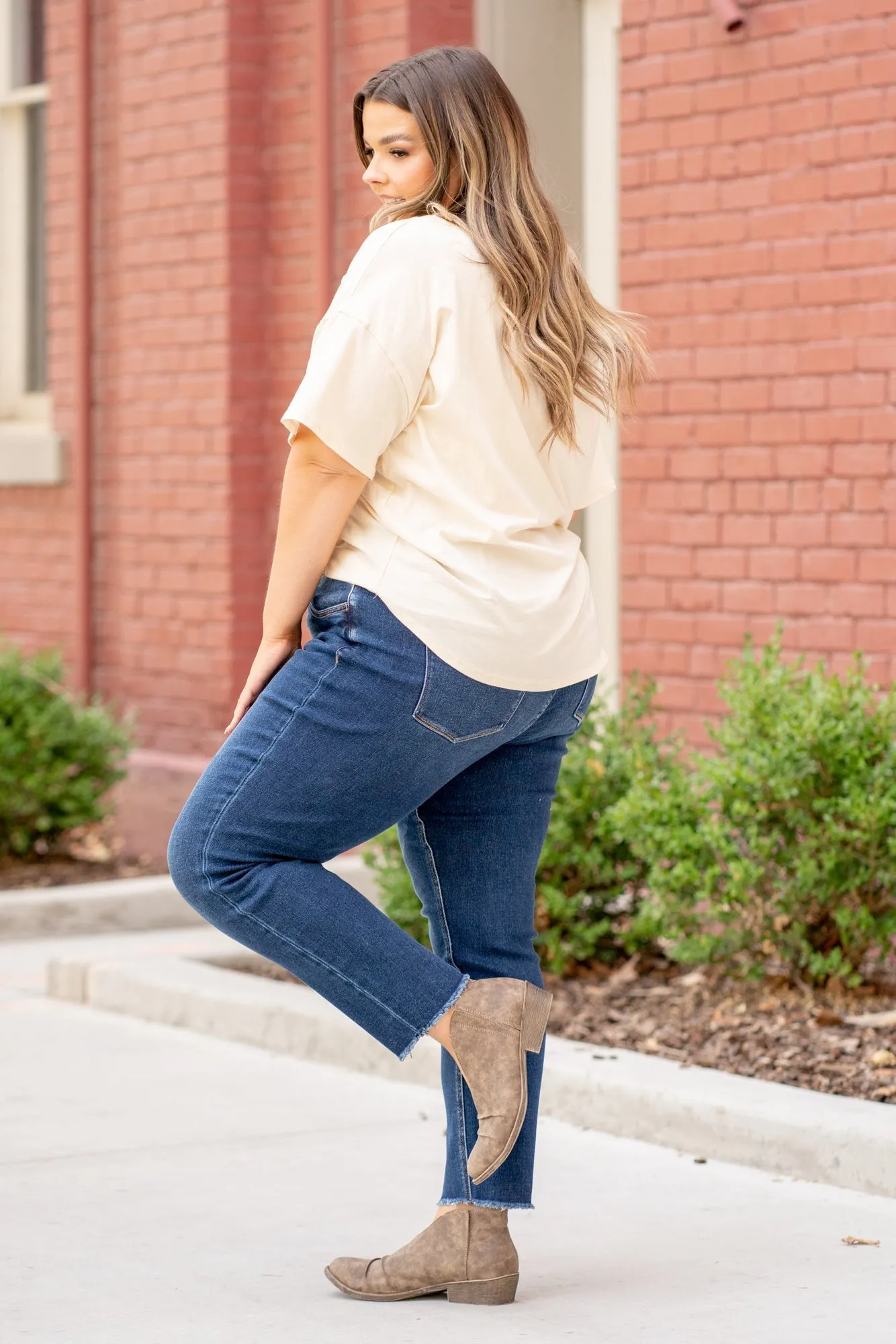 Plus Size Emerson Haylie Mid Rise Skinny