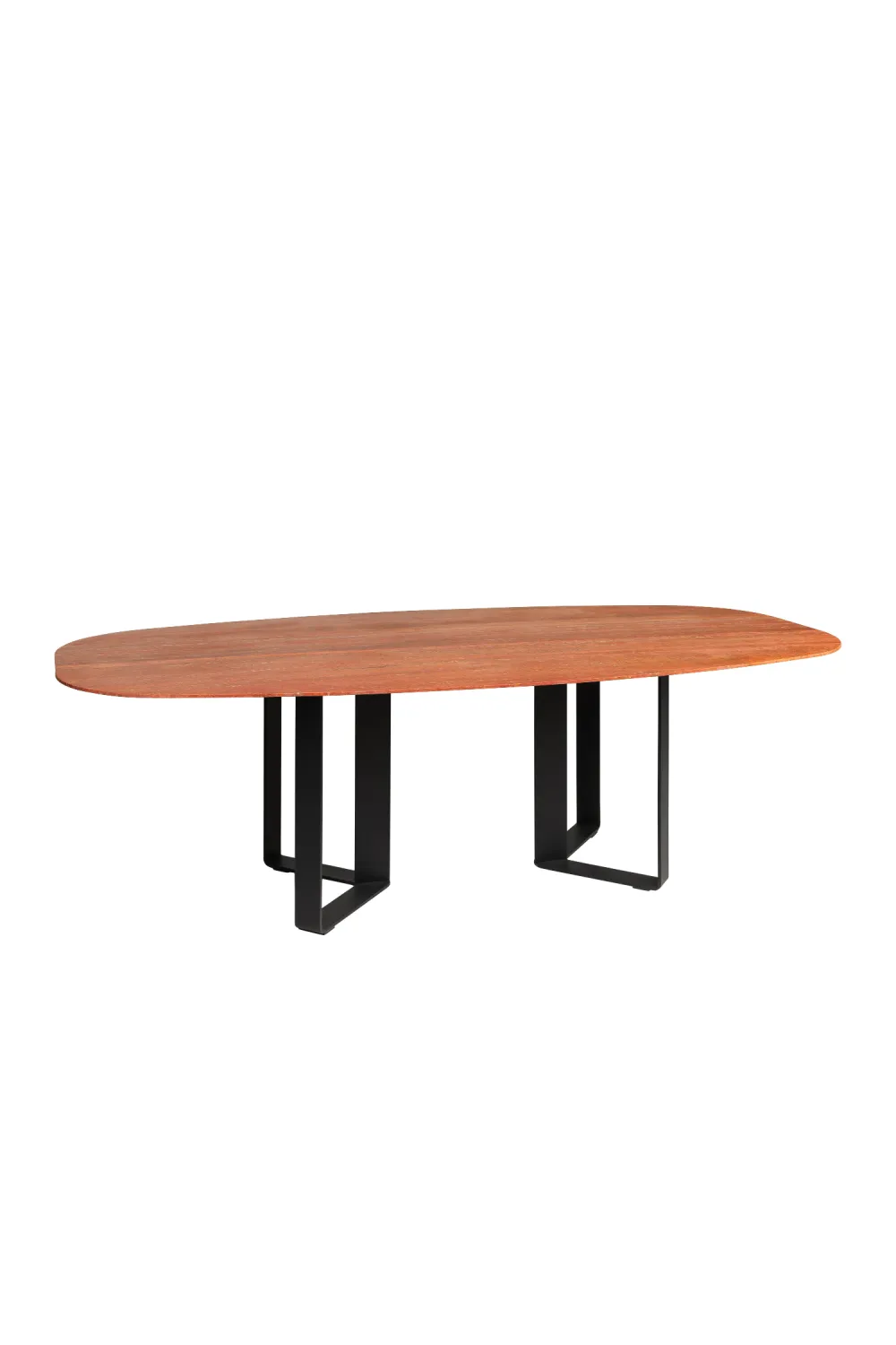 Red Travertine Dining Table | Versmissen Nibbles