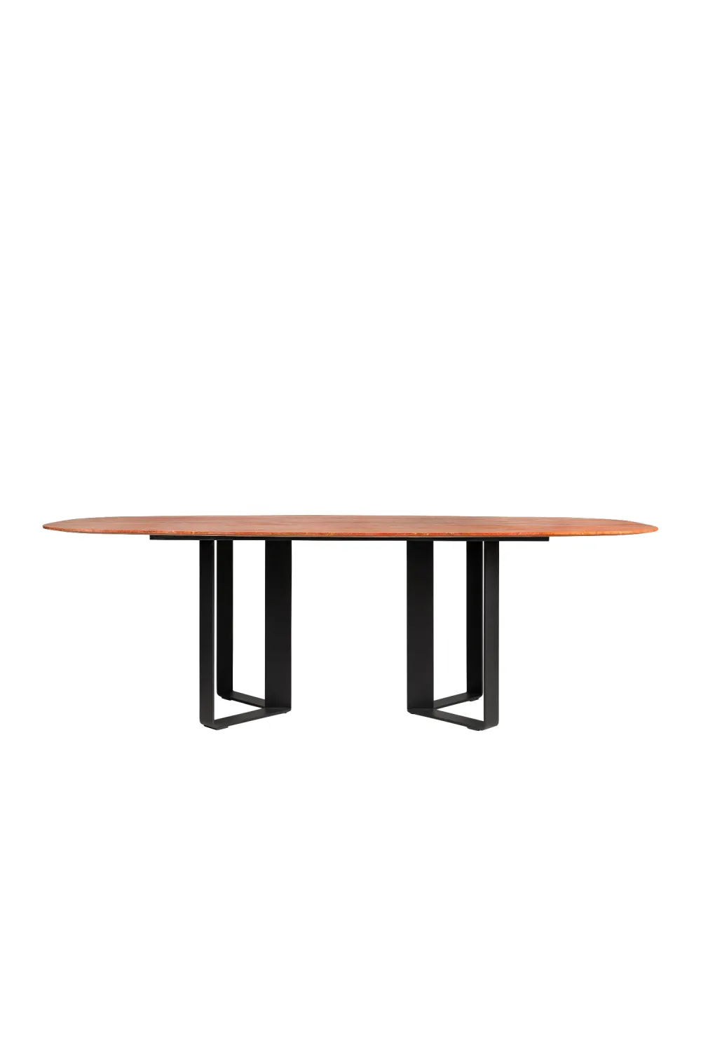 Red Travertine Dining Table | Versmissen Nibbles