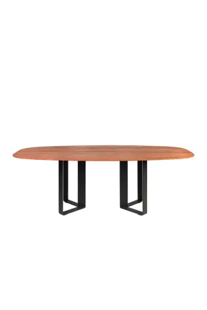 Red Travertine Dining Table | Versmissen Nibbles