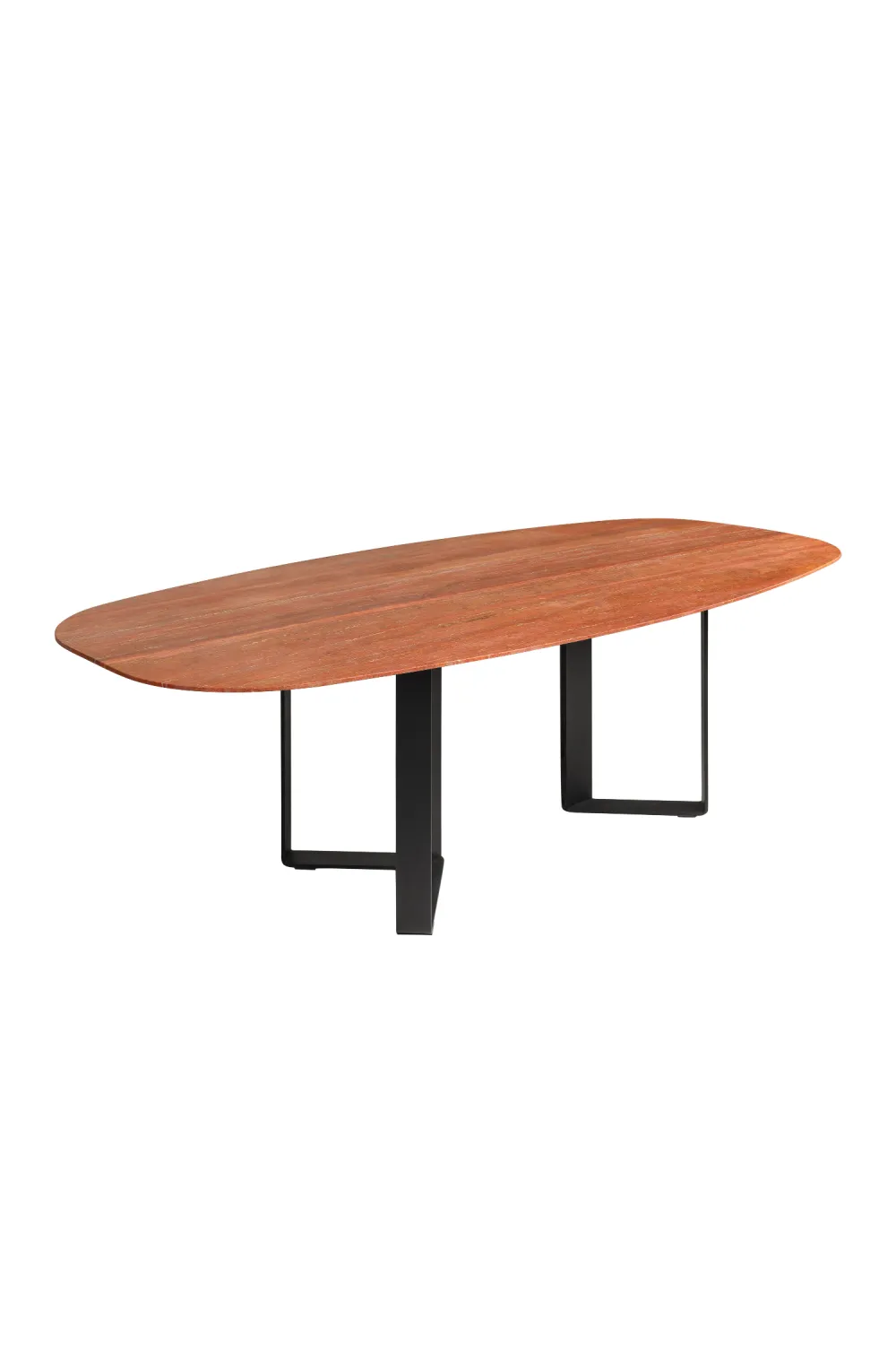 Red Travertine Dining Table | Versmissen Nibbles