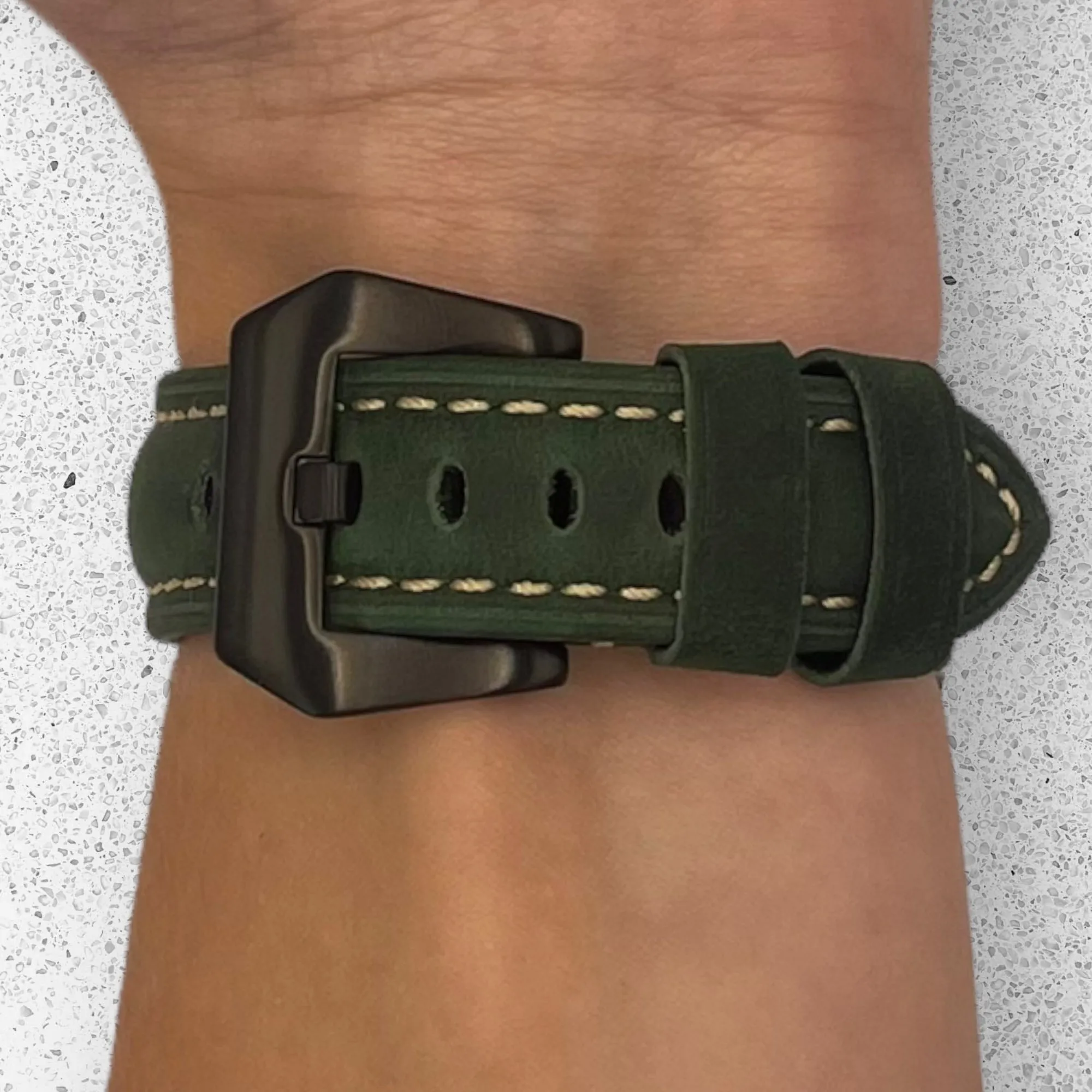 Retro Leather Straps Compatible with the Daniel Washington Classic 40mm